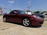 1998 Burgundy /Gray Porsche Boxster Base (WP0CA2989WU) with an 2.5L H6 DOHC 24V engine, 5-Speed Manual Overdrive transmission, located at 5900 E. Lancaster Ave., Fort Worth, TX, 76112, (817) 457-5456, 0.000000, 0.000000 - Immaculate 1998 Porsche Boxster | 5-Speed Manual | 36K Original Miles Includes factory hardtop, carriage, cover & custom satchel. Collector-grade condition – rare find, ready to turn heads. 2 Owner Vehicle Carfax available Garage Kept - Photo#3