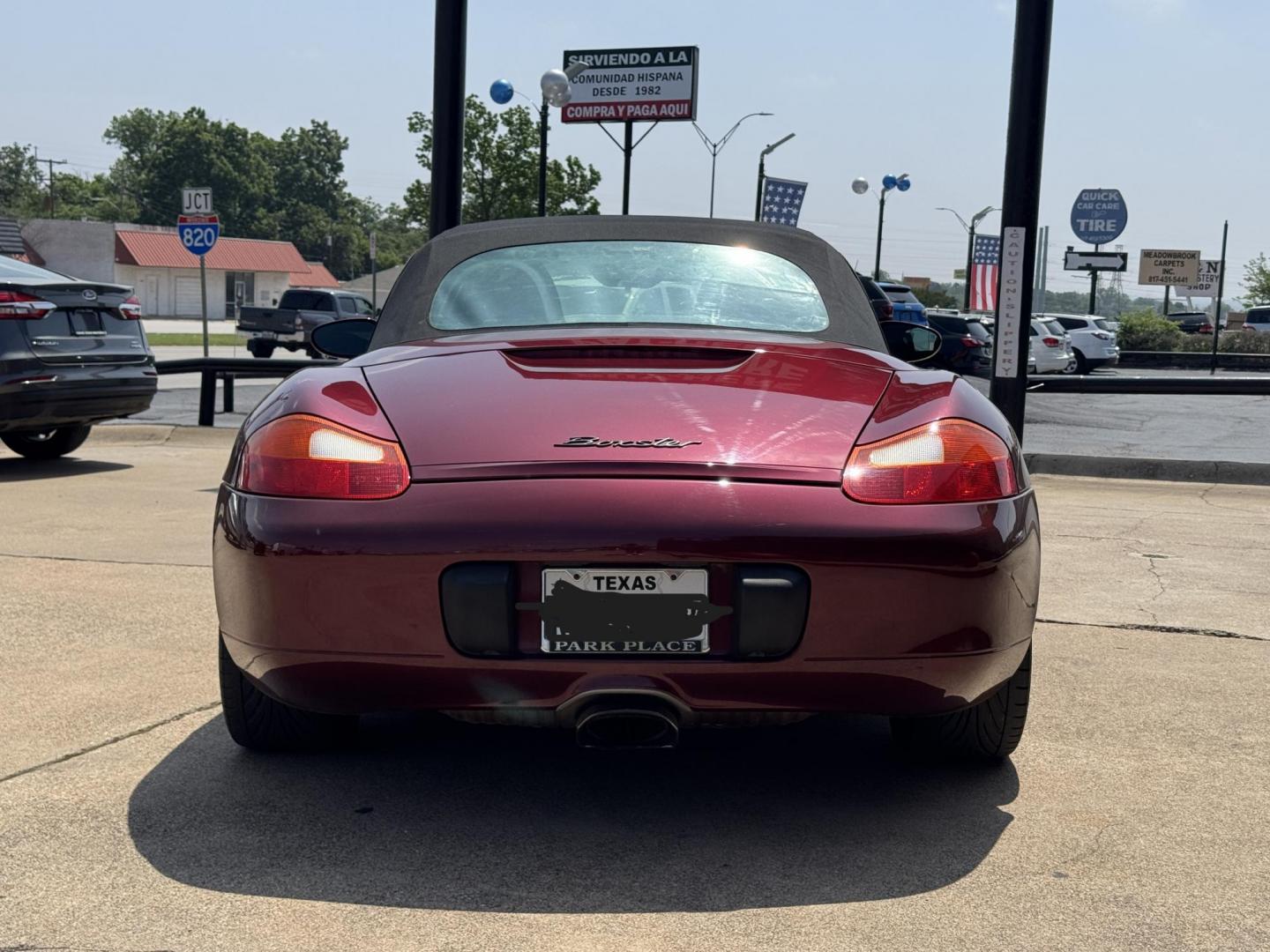 1998 Burgundy /Gray Porsche Boxster Base (WP0CA2989WU) with an 2.5L H6 DOHC 24V engine, 5-Speed Manual Overdrive transmission, located at 5900 E. Lancaster Ave., Fort Worth, TX, 76112, (817) 457-5456, 0.000000, 0.000000 - Immaculate 1998 Porsche Boxster | 5-Speed Manual | 36K Original Miles Includes factory hardtop, carriage, cover & custom satchel. Collector-grade condition – rare find, ready to turn heads. 2 Owner Vehicle Carfax available Garage Kept - Photo#7