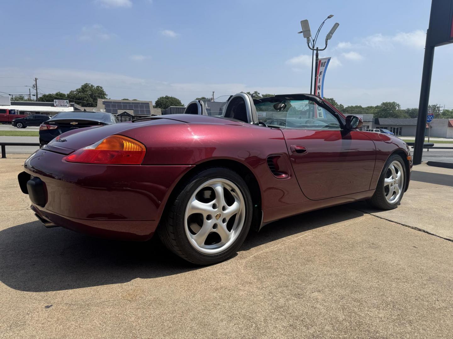 1998 Burgundy /Gray Porsche Boxster Base (WP0CA2989WU) with an 2.5L H6 DOHC 24V engine, 5-Speed Manual Overdrive transmission, located at 5900 E. Lancaster Ave., Fort Worth, TX, 76112, (817) 457-5456, 0.000000, 0.000000 - Immaculate 1998 Porsche Boxster | 5-Speed Manual | 36K Original Miles Includes factory hardtop, carriage, cover & custom satchel. Collector-grade condition – rare find, ready to turn heads. 2 Owner Vehicle Carfax available Garage Kept - Photo#6