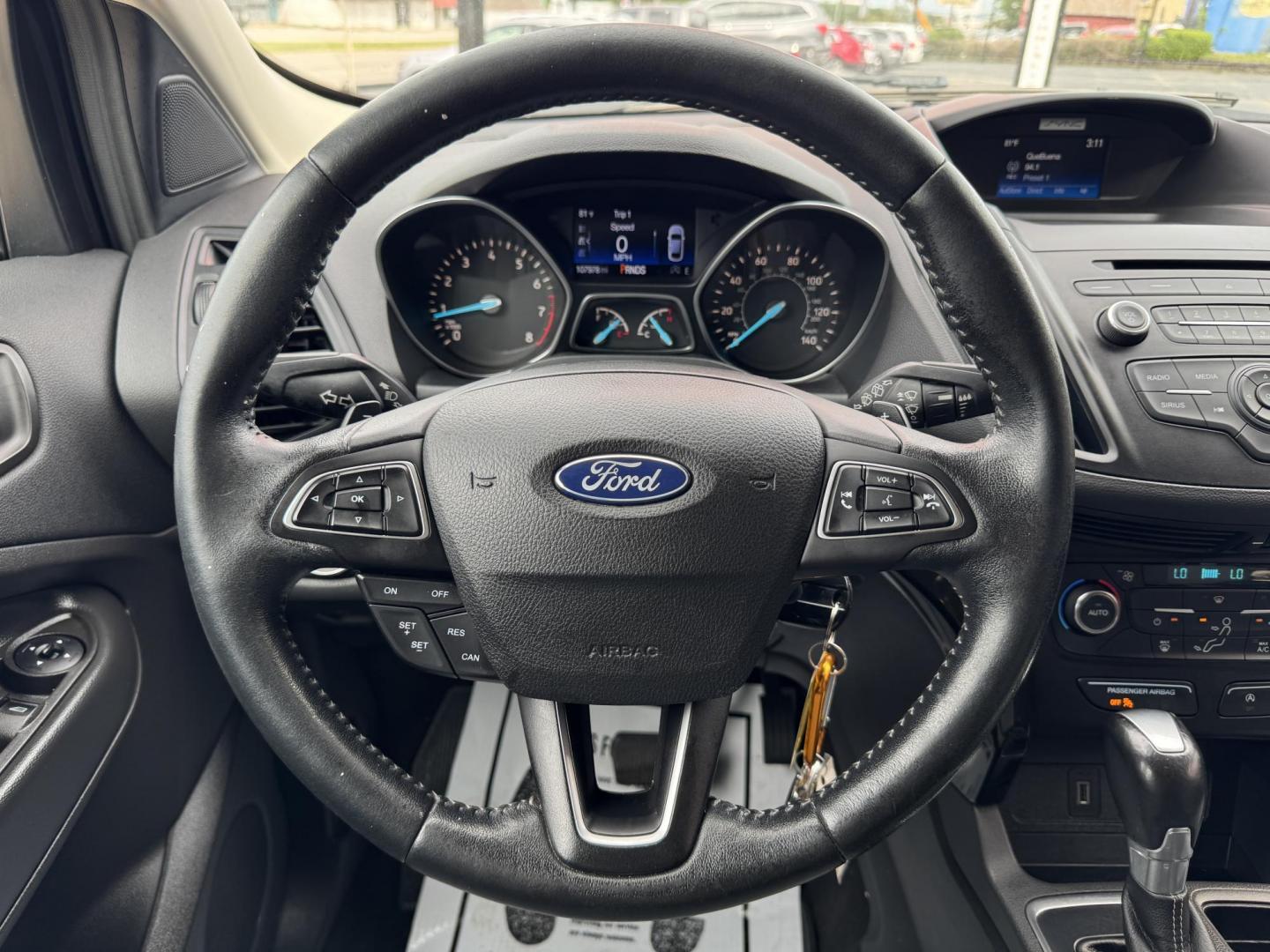 2017 BLACK FORD ESCAPE SE (1FMCU0GD1HU) , located at 5900 E. Lancaster Ave., Fort Worth, TX, 76112, (817) 457-5456, 0.000000, 0.000000 - Photo#20