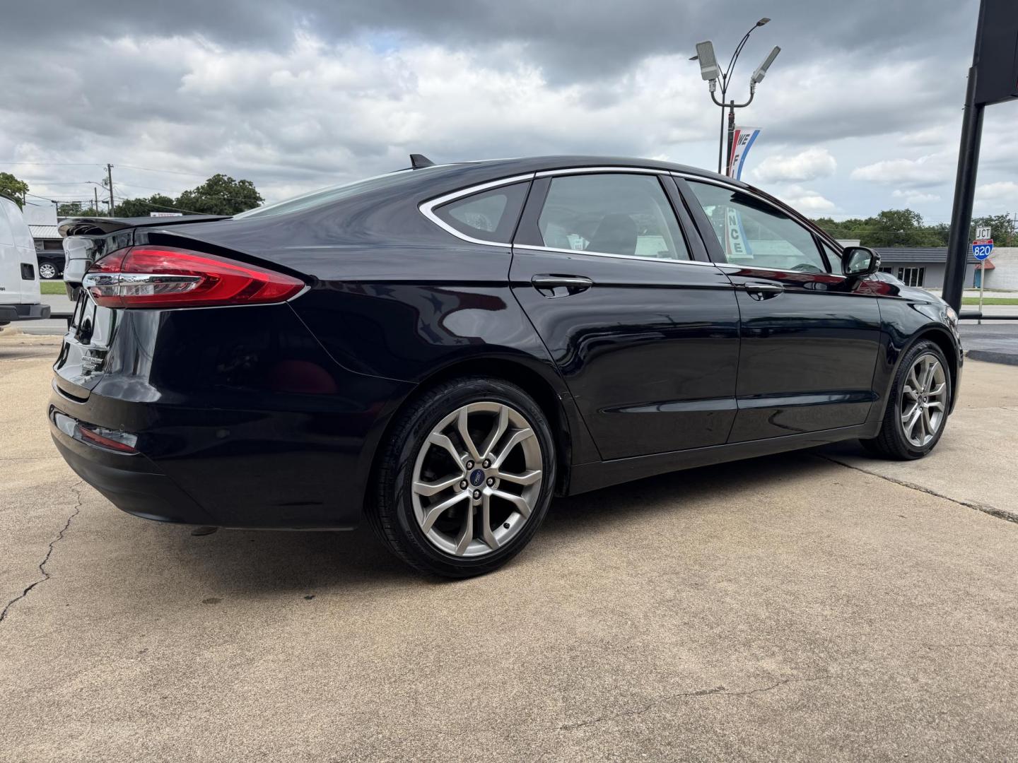 2020 BLACK FORD FUSION HYBRID TITANI (3FA6P0RU5LR) , located at 5900 E. Lancaster Ave., Fort Worth, TX, 76112, (817) 457-5456, 0.000000, 0.000000 - Photo#3