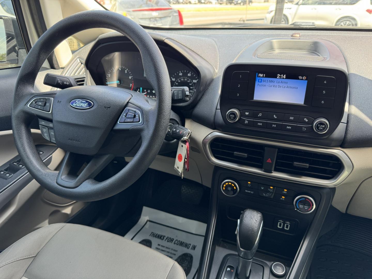2018 WHITE FORD ECOSPORT S (MAJ3P1RE0JC) , located at 5900 E. Lancaster Ave., Fort Worth, TX, 76112, (817) 457-5456, 0.000000, 0.000000 - We offer quality used Cars, Carros, Pickup Trucks, Camionetas, Trocas & SUVs for sale. Buy Here Pay Here, In-House Finance, Cash Vehicles, Bad credit, No credit, No problem. Hablamos Español!- Photo#20