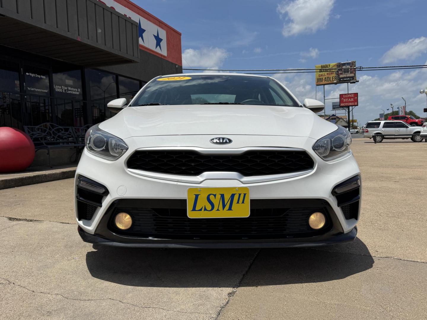 2021 WHITE KIA FORTE FE; LXS (3KPF24AD3ME) , located at 5900 E. Lancaster Ave., Fort Worth, TX, 76112, (817) 457-5456, 0.000000, 0.000000 - Photo#1