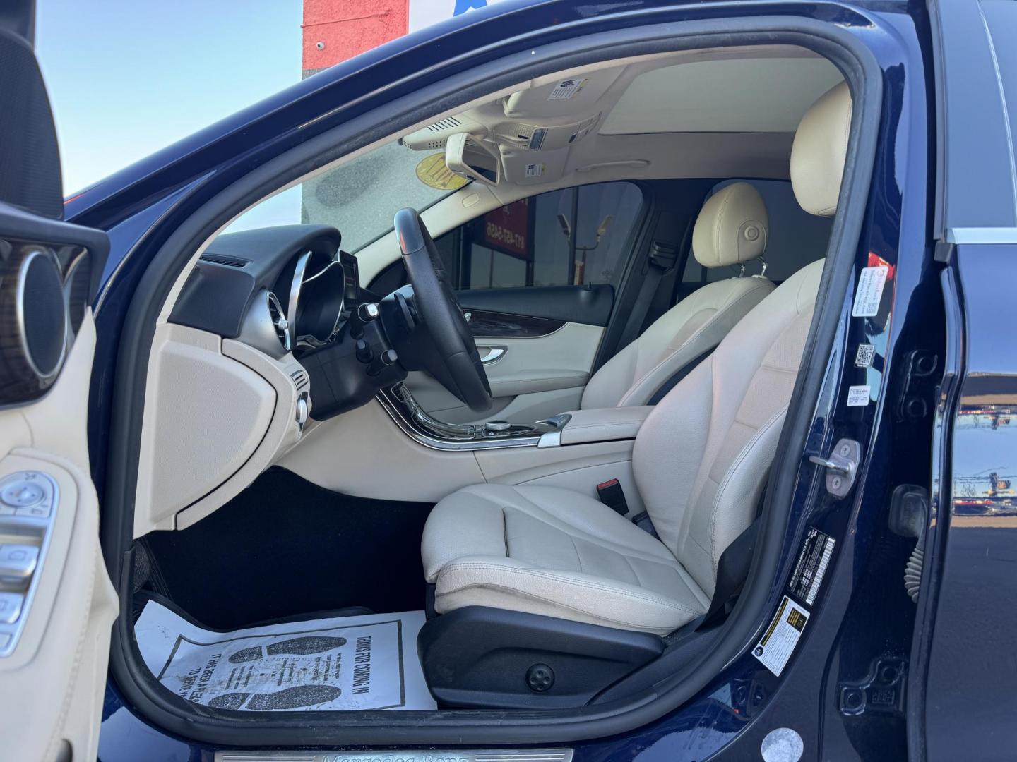 2017 BLUE MERCEDES-BENZ C-CLASS C300 4MATIC (55SWF4KB0HU) , located at 5900 E. Lancaster Ave., Fort Worth, TX, 76112, (817) 457-5456, 0.000000, 0.000000 - Photo#8