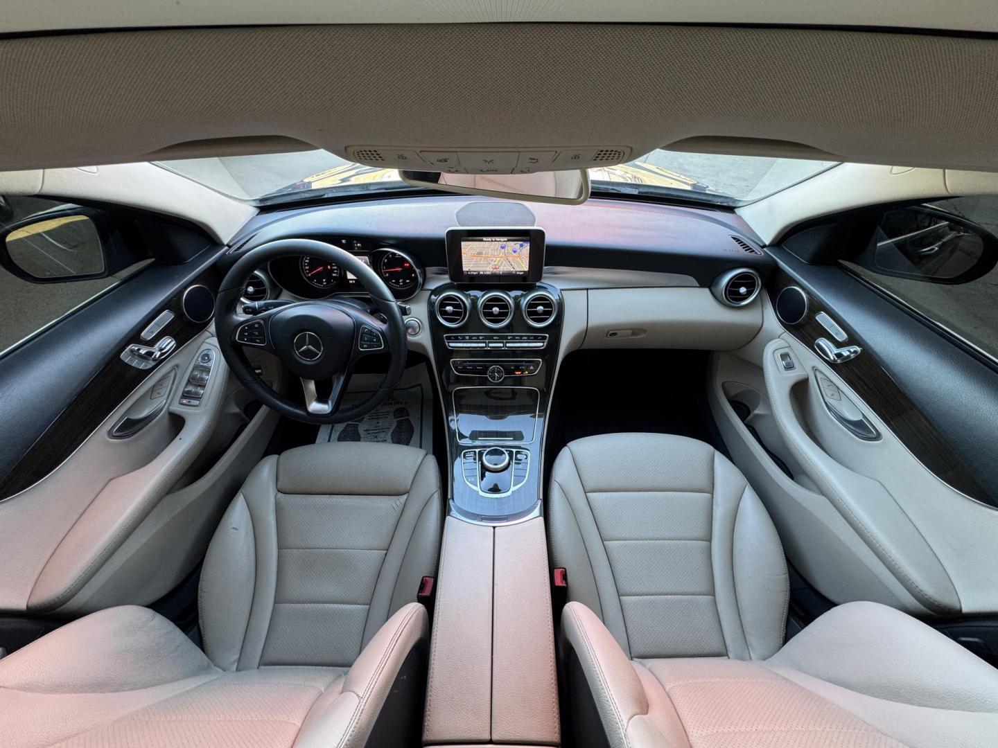 2017 BLUE MERCEDES-BENZ C-CLASS C300 4MATIC (55SWF4KB0HU) , located at 5900 E. Lancaster Ave., Fort Worth, TX, 76112, (817) 457-5456, 0.000000, 0.000000 - Photo#17