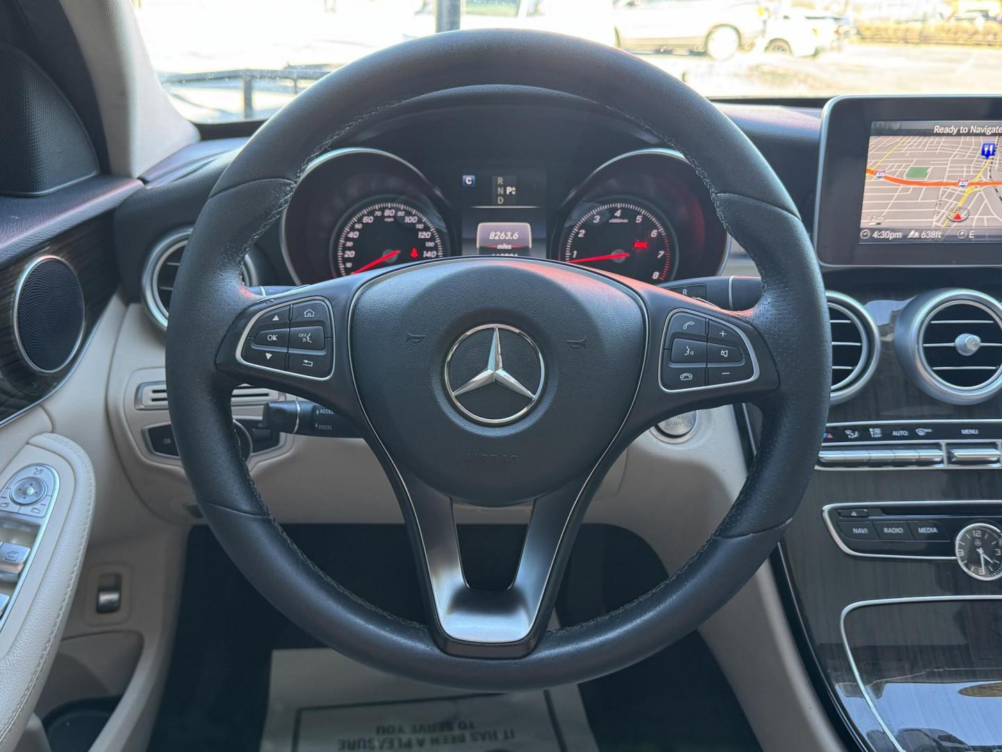 2017 BLUE MERCEDES-BENZ C-CLASS C300 4MATIC (55SWF4KB0HU) , located at 5900 E. Lancaster Ave., Fort Worth, TX, 76112, (817) 457-5456, 0.000000, 0.000000 - Photo#19