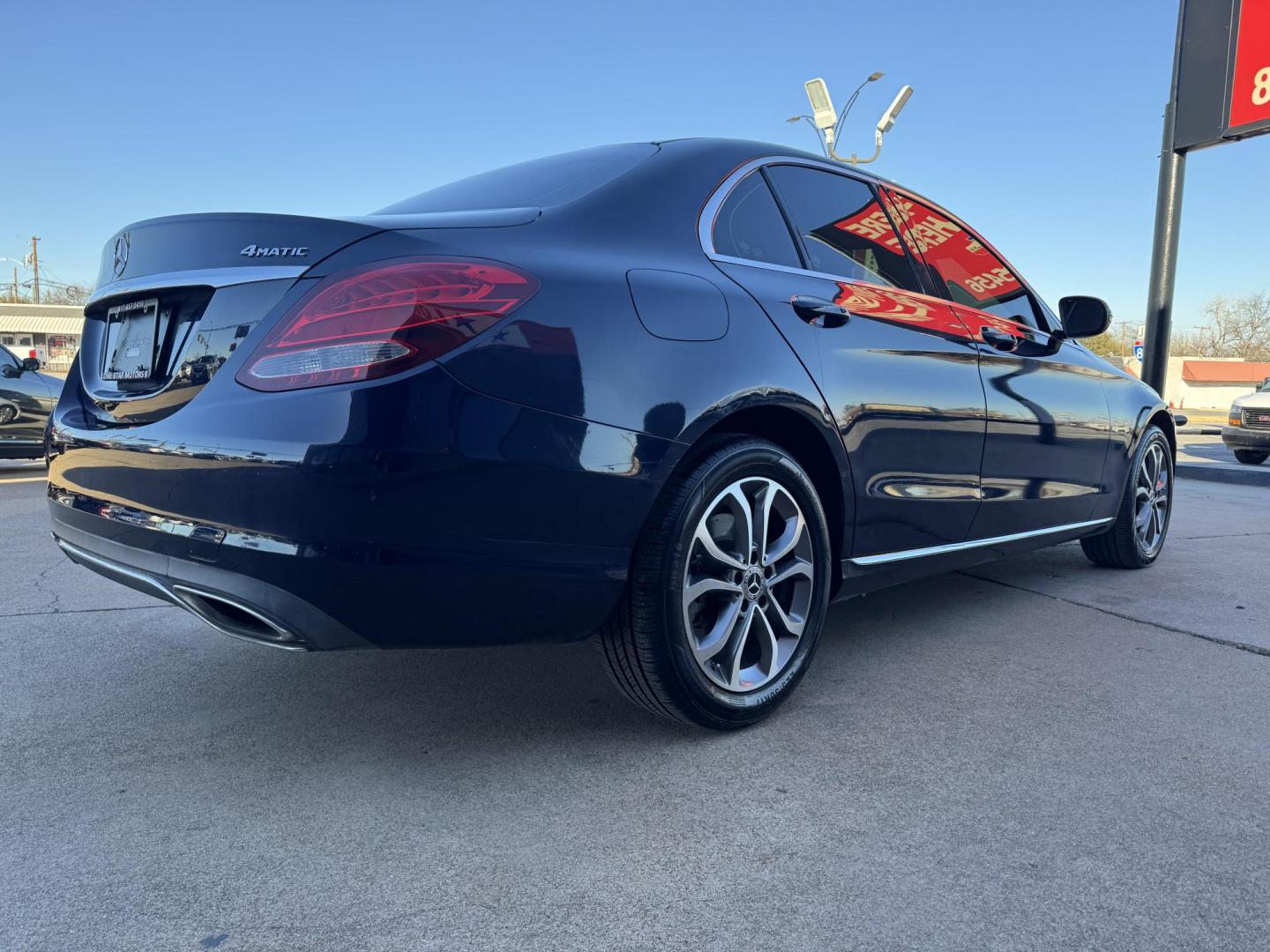 2017 BLUE MERCEDES-BENZ C-CLASS C300 4MATIC (55SWF4KB0HU) , located at 5900 E. Lancaster Ave., Fort Worth, TX, 76112, (817) 457-5456, 0.000000, 0.000000 - Photo#3