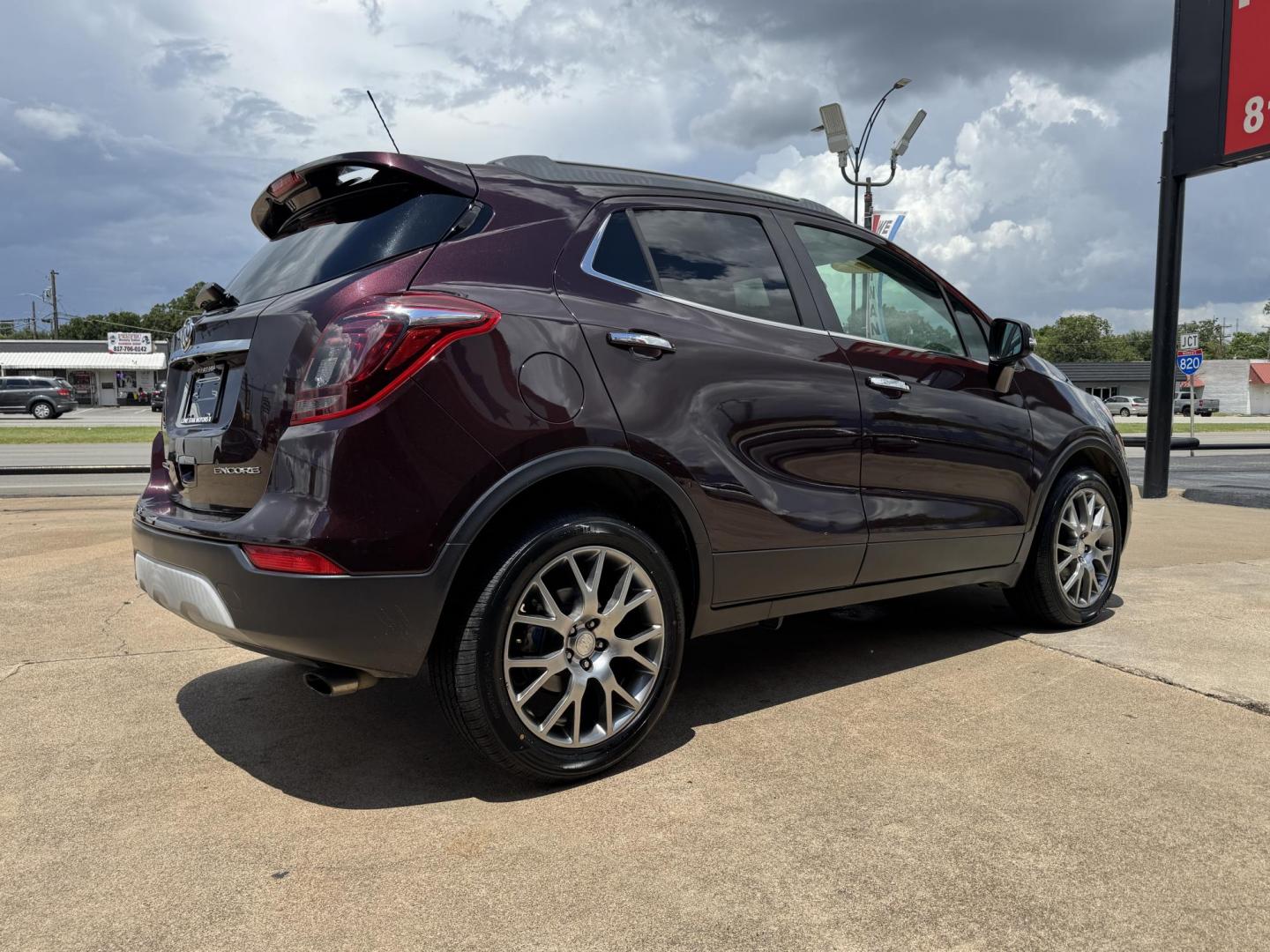 2017 BURGUNDY BUICK ENCORE SPORT TOURING (KL4CJ1SB0HB) , located at 5900 E. Lancaster Ave., Fort Worth, TX, 76112, (817) 457-5456, 0.000000, 0.000000 - Photo#3