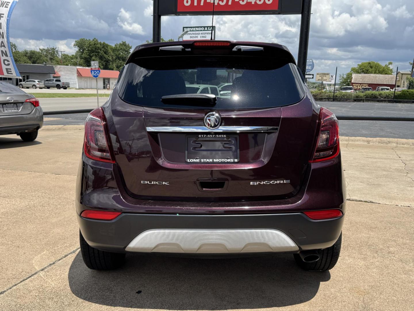 2017 BURGUNDY BUICK ENCORE SPORT TOURING (KL4CJ1SB0HB) , located at 5900 E. Lancaster Ave., Fort Worth, TX, 76112, (817) 457-5456, 0.000000, 0.000000 - Photo#4