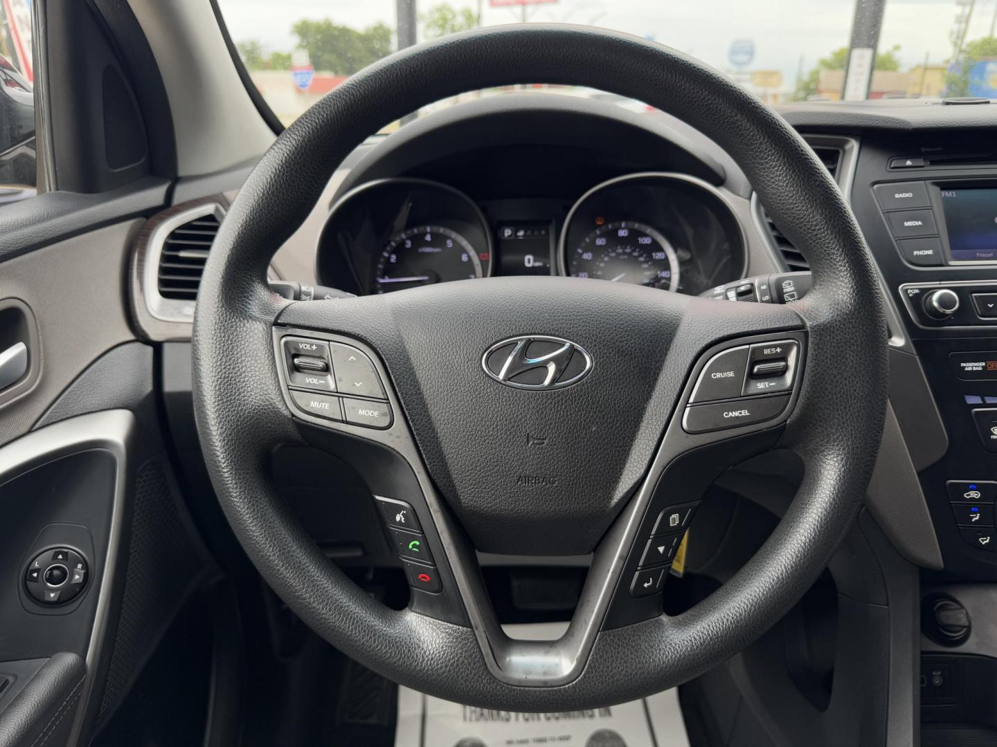 2018 BLACK HYUNDAI SANTA FE SPORT BASE (5NMZTDLB8JH) , located at 5900 E. Lancaster Ave., Fort Worth, TX, 76112, (817) 457-5456, 0.000000, 0.000000 - Photo#18