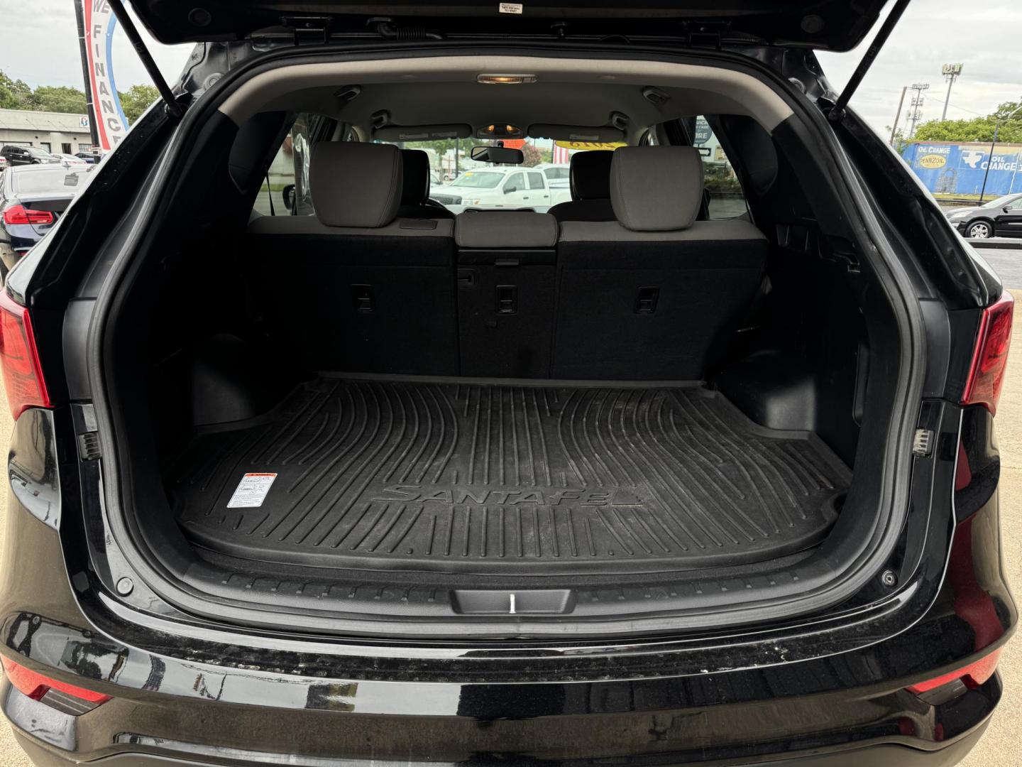 2018 BLACK HYUNDAI SANTA FE SPORT BASE (5NMZTDLB8JH) , located at 5900 E. Lancaster Ave., Fort Worth, TX, 76112, (817) 457-5456, 0.000000, 0.000000 - Photo#5