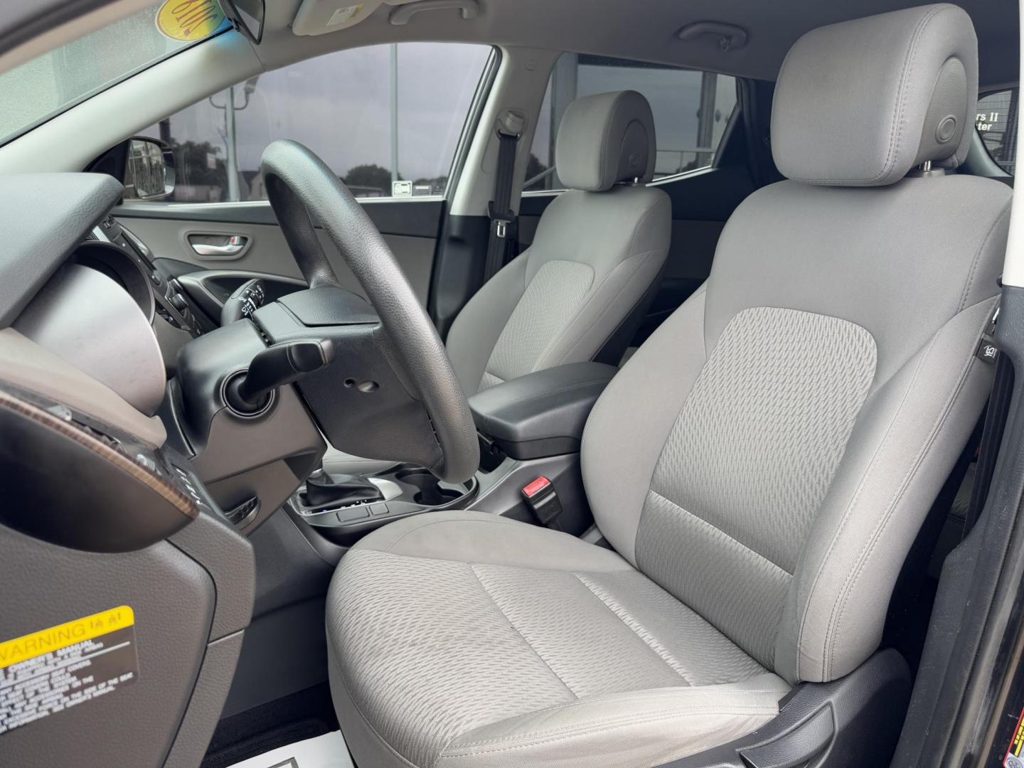 2018 BLACK HYUNDAI SANTA FE SPORT BASE (5NMZTDLB8JH) , located at 5900 E. Lancaster Ave., Fort Worth, TX, 76112, (817) 457-5456, 0.000000, 0.000000 - Photo#9