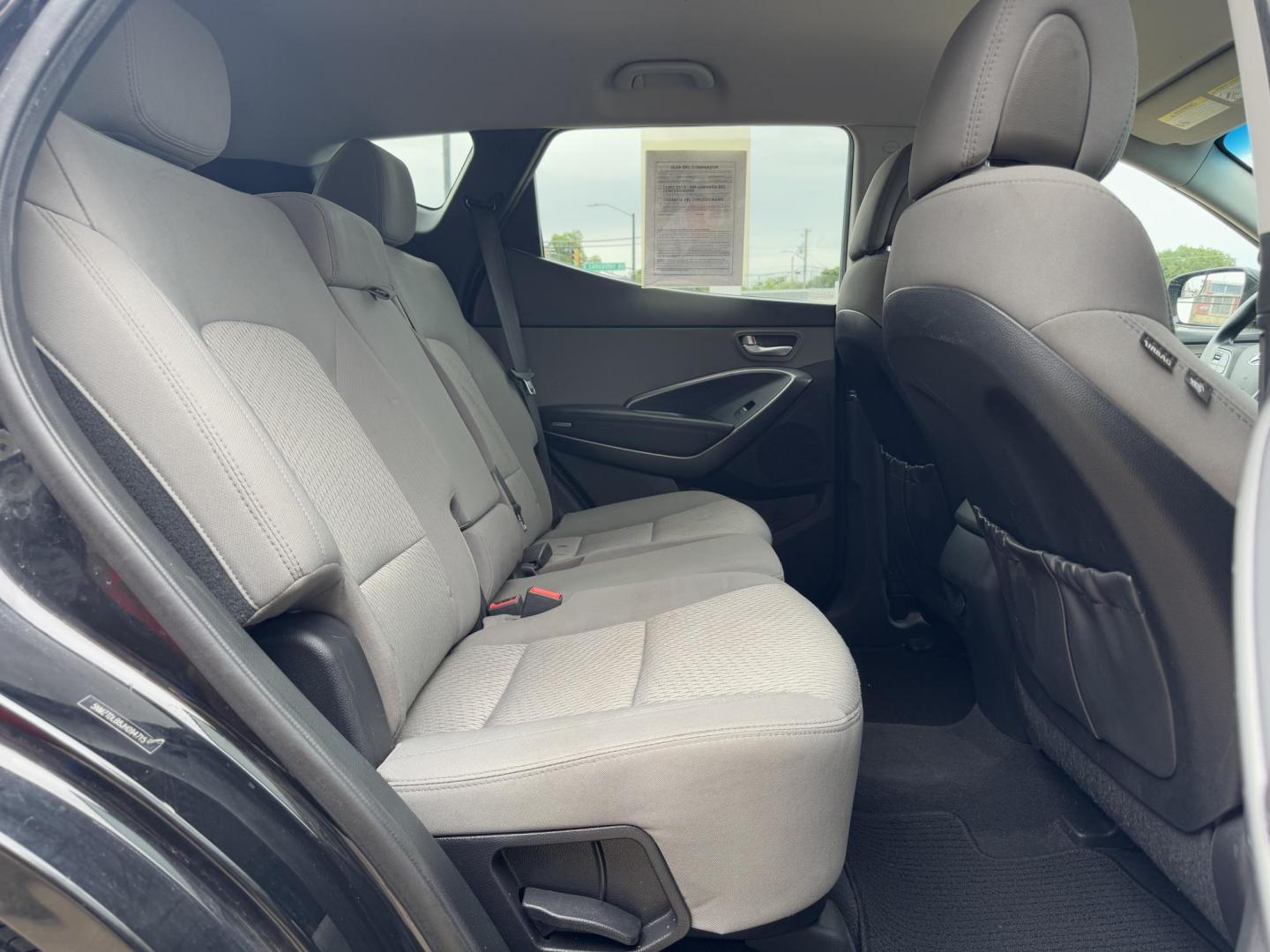 2018 BLACK HYUNDAI SANTA FE SPORT BASE (5NMZTDLB8JH) , located at 5900 E. Lancaster Ave., Fort Worth, TX, 76112, (817) 457-5456, 0.000000, 0.000000 - Photo#13