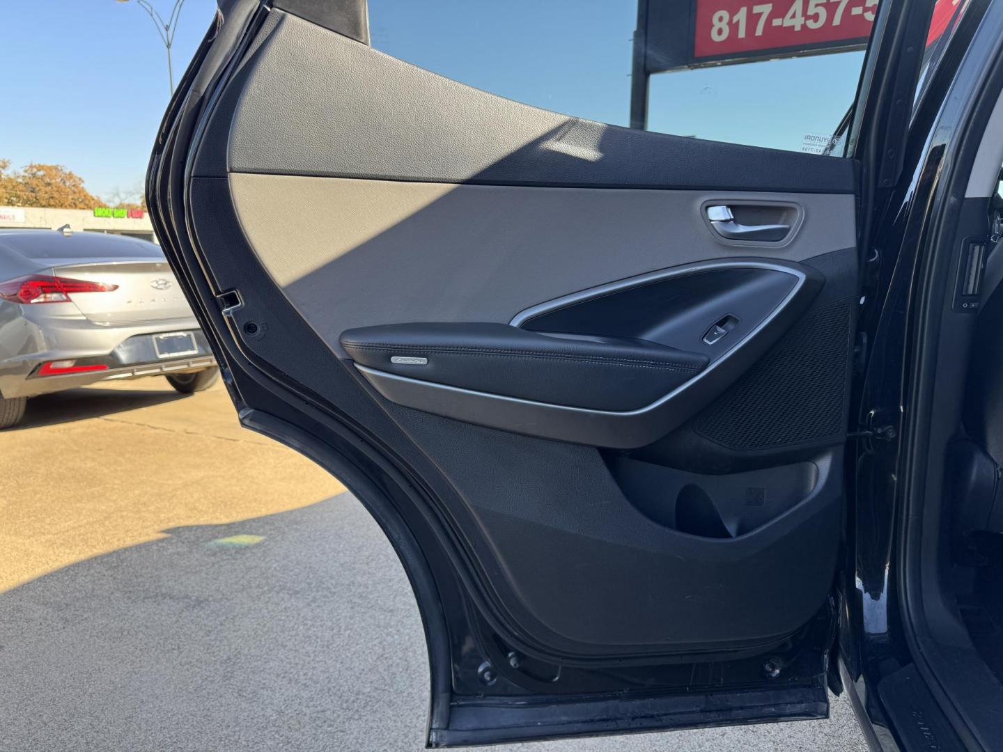 2018 BLACK HYUNDAI SANTA FE SPORT BASE (5NMZTDLB8JH) , located at 5900 E. Lancaster Ave., Fort Worth, TX, 76112, (817) 457-5456, 0.000000, 0.000000 - Photo#10