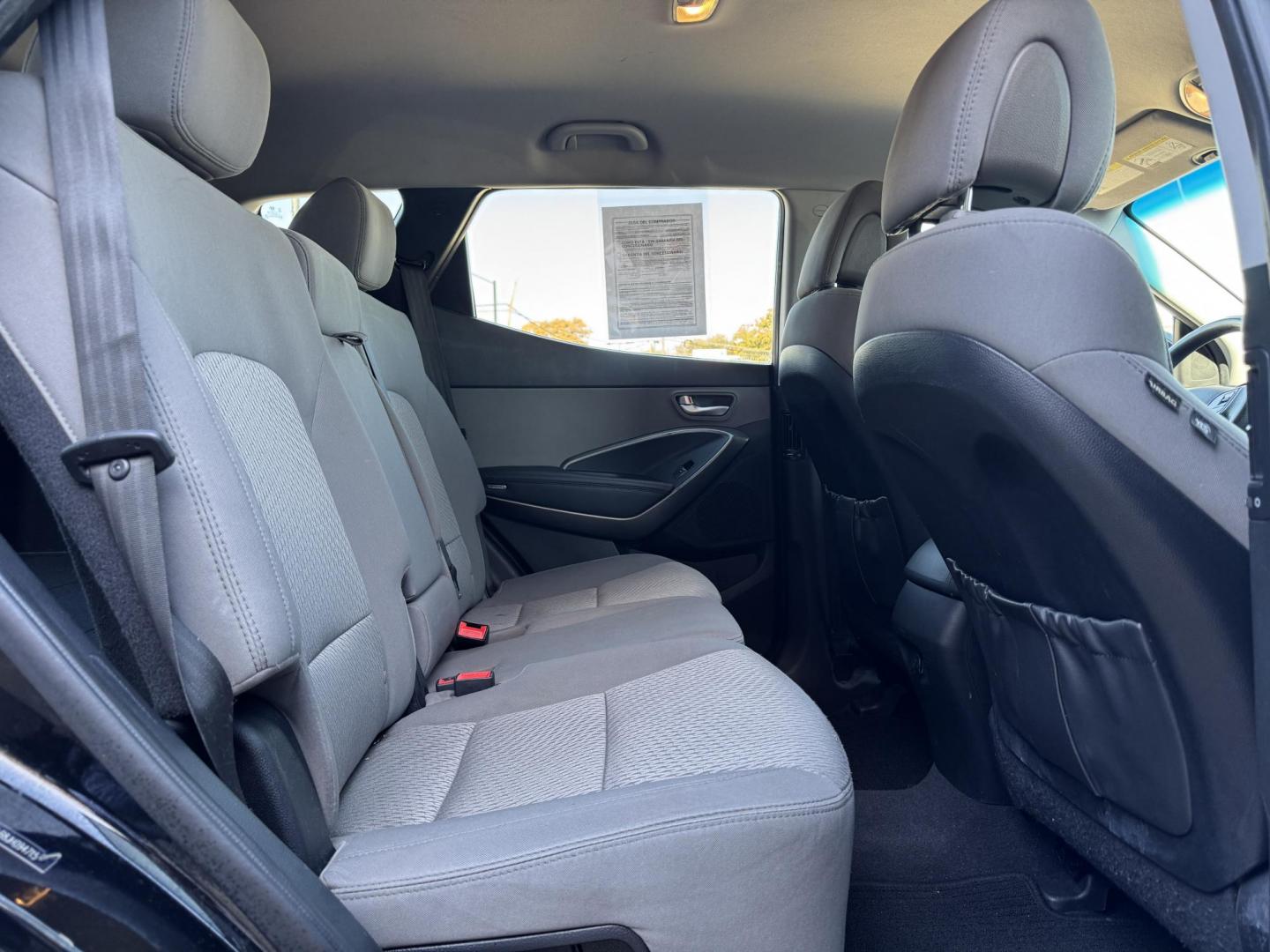 2018 BLACK HYUNDAI SANTA FE SPORT BASE (5NMZTDLB8JH) , located at 5900 E. Lancaster Ave., Fort Worth, TX, 76112, (817) 457-5456, 0.000000, 0.000000 - Photo#13