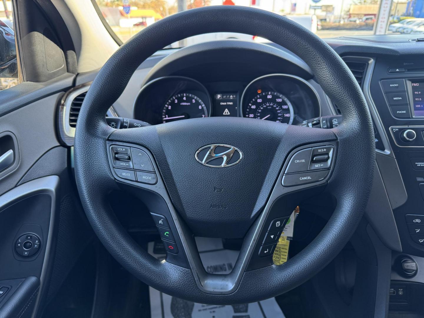 2018 BLACK HYUNDAI SANTA FE SPORT BASE (5NMZTDLB8JH) , located at 5900 E. Lancaster Ave., Fort Worth, TX, 76112, (817) 457-5456, 0.000000, 0.000000 - Photo#18