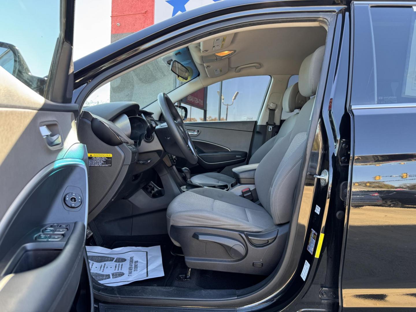 2018 BLACK HYUNDAI SANTA FE SPORT BASE (5NMZTDLB8JH) , located at 5900 E. Lancaster Ave., Fort Worth, TX, 76112, (817) 457-5456, 0.000000, 0.000000 - Photo#8