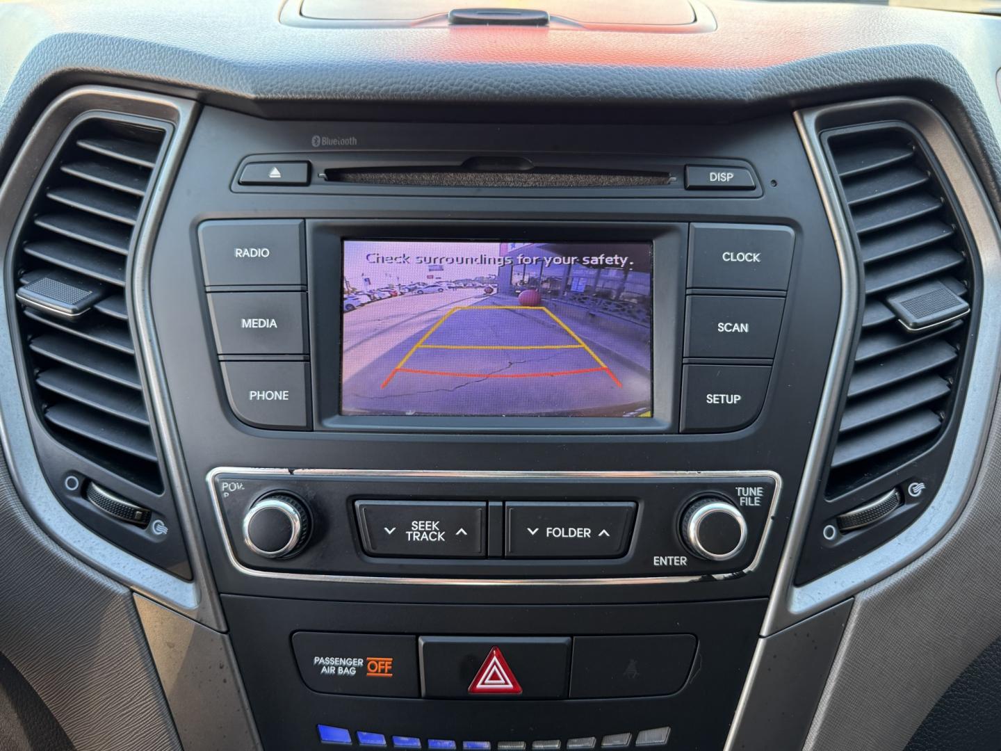 2018 BLACK HYUNDAI SANTA FE SPORT BASE (5NMZTDLB8JH) , located at 5900 E. Lancaster Ave., Fort Worth, TX, 76112, (817) 457-5456, 0.000000, 0.000000- Photo#21