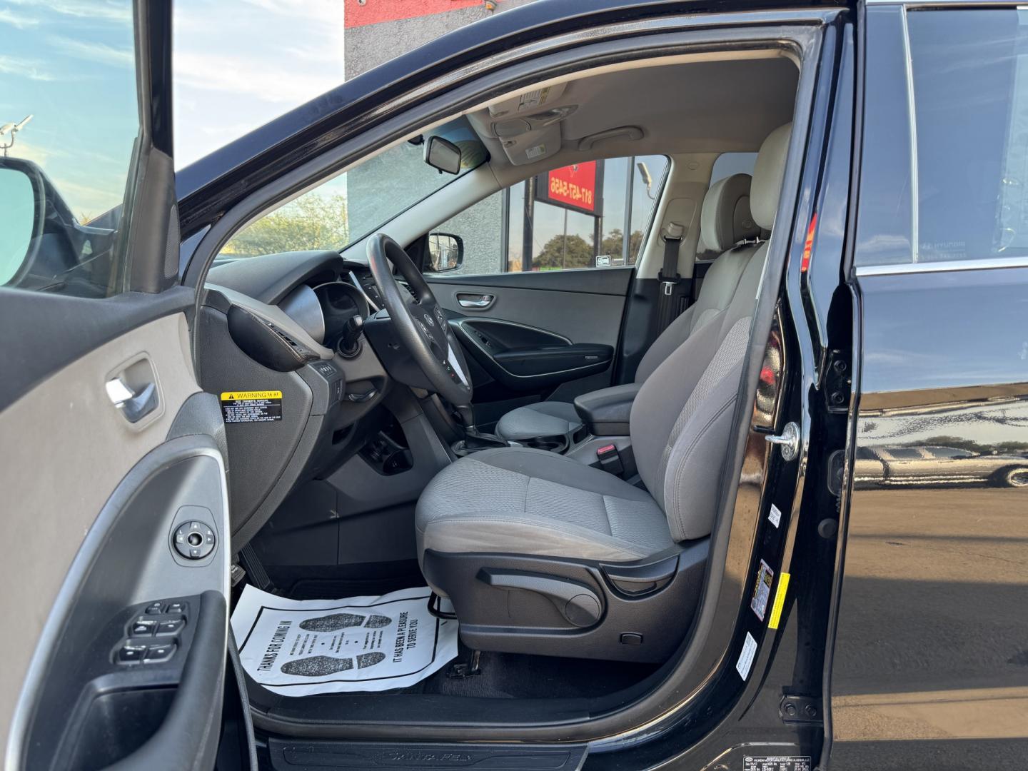 2018 BLACK HYUNDAI SANTA FE SPORT BASE (5NMZTDLB8JH) , located at 5900 E. Lancaster Ave., Fort Worth, TX, 76112, (817) 457-5456, 0.000000, 0.000000- Photo#8