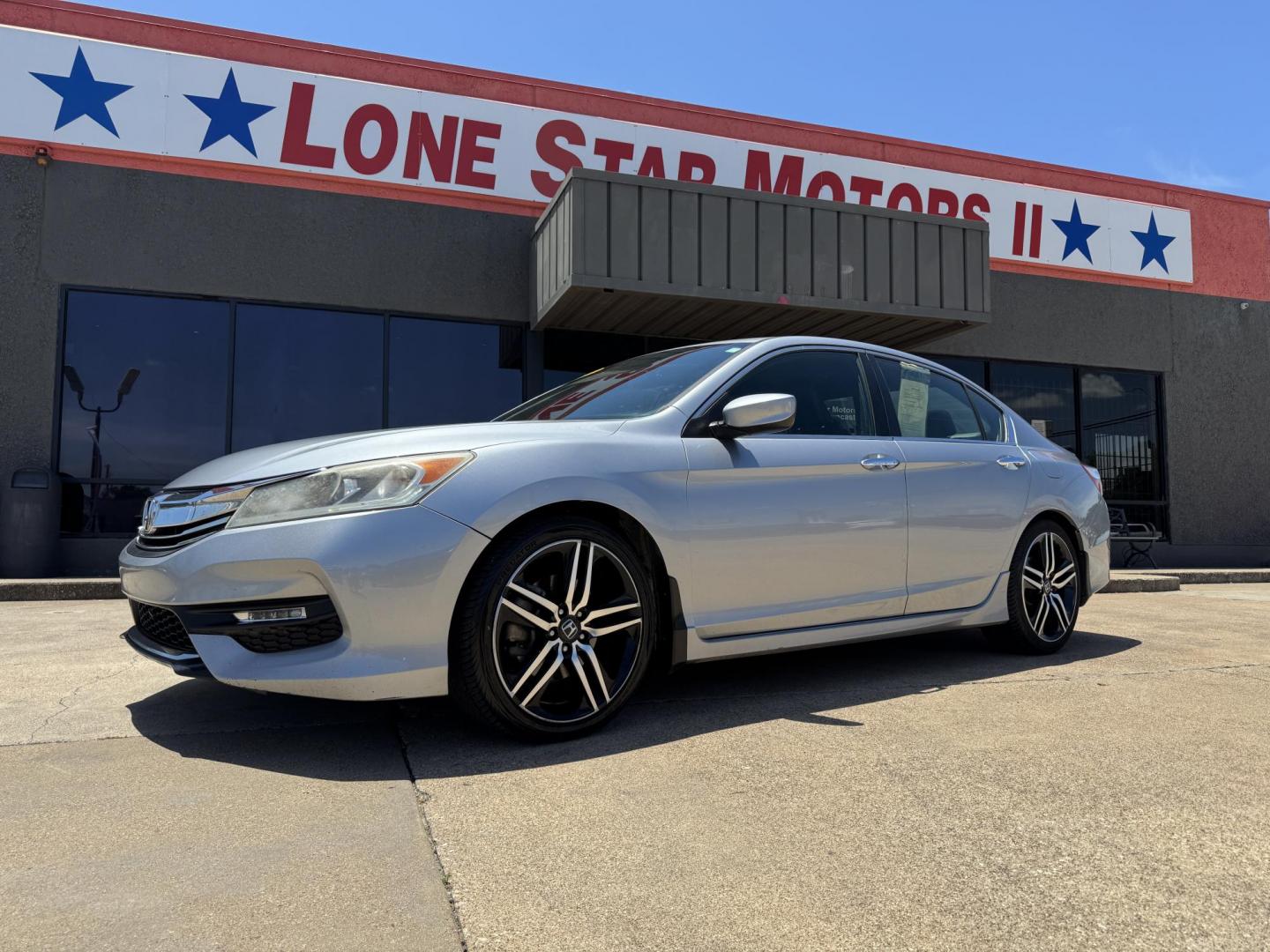 2017 GRAY HONDA ACCORD SPORT (1HGCR2F5XHA) , located at 5900 E. Lancaster Ave., Fort Worth, TX, 76112, (817) 457-5456, 0.000000, 0.000000 - Photo#0