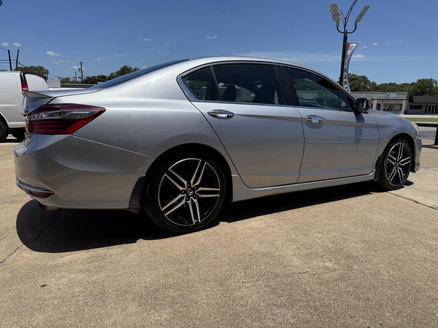 2017 GRAY HONDA ACCORD SPORT (1HGCR2F5XHA) , located at 5900 E. Lancaster Ave., Fort Worth, TX, 76112, (817) 457-5456, 0.000000, 0.000000 - Photo#3