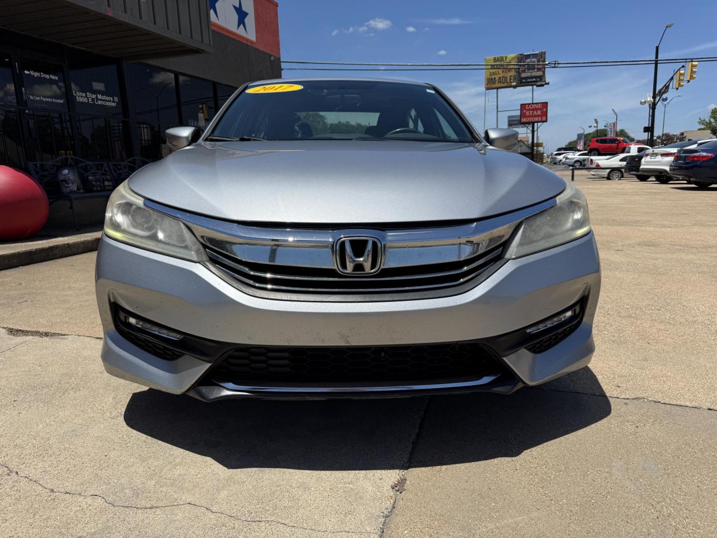 2017 GRAY HONDA ACCORD SPORT (1HGCR2F5XHA) , located at 5900 E. Lancaster Ave., Fort Worth, TX, 76112, (817) 457-5456, 0.000000, 0.000000 - Photo#1