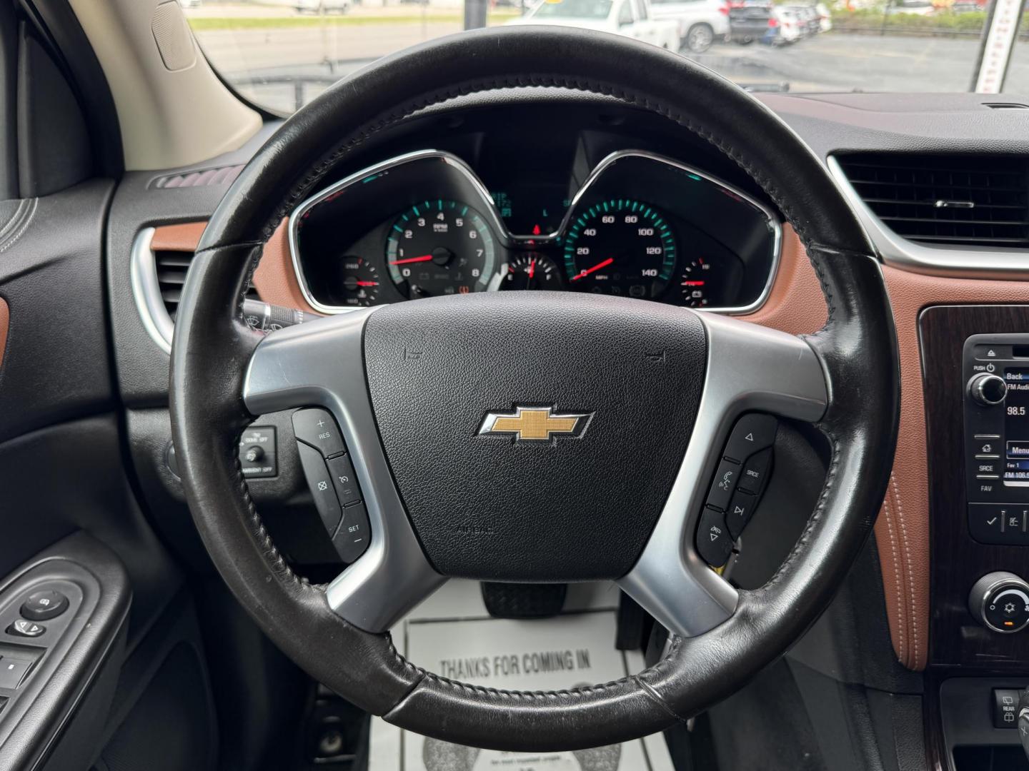 2017 BLACK CHEVROLET TRAVERSE 1LT (1GNKRGKD3HJ) , located at 5900 E. Lancaster Ave., Fort Worth, TX, 76112, (817) 457-5456, 0.000000, 0.000000 - Photo#19