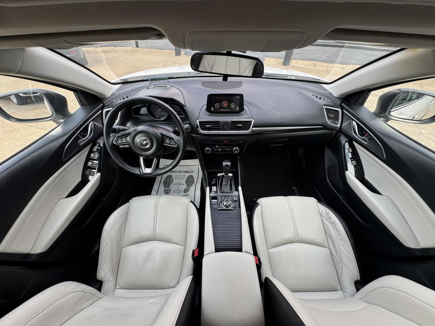 2018 WHITE MAZDA MAZDA3 GRAND TOURING (3MZBN1M30JM) , located at 5900 E. Lancaster Ave., Fort Worth, TX, 76112, (817) 457-5456, 0.000000, 0.000000 - Photo#17