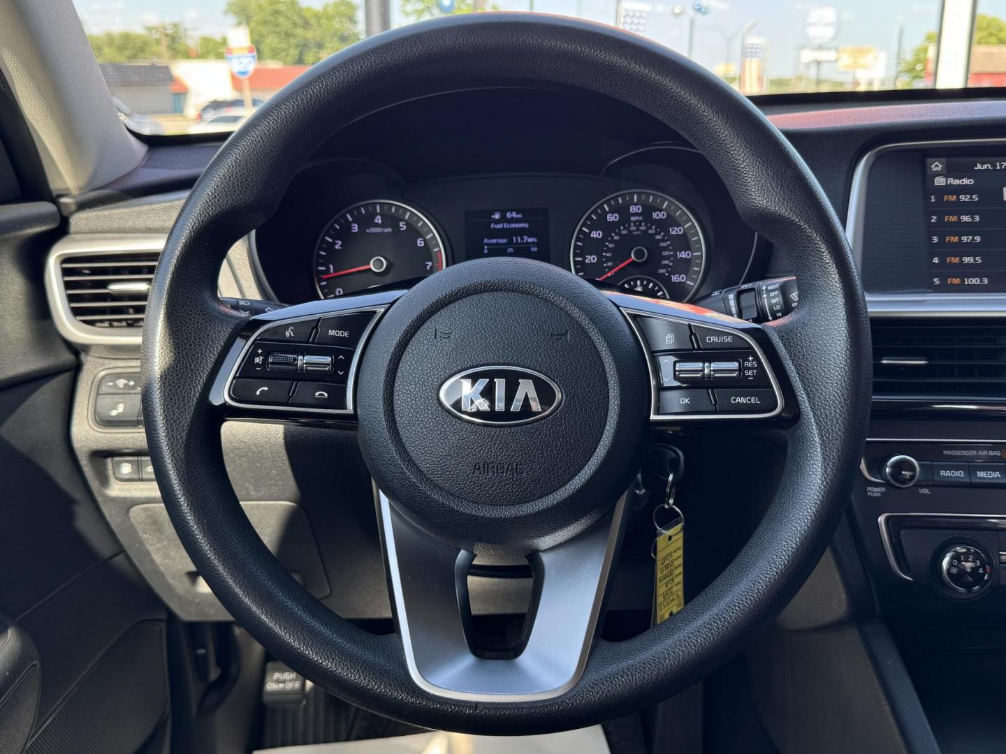 2019 SILVER KIA OPTIMA LX; S (5XXGT4L36KG) , located at 5900 E. Lancaster Ave., Fort Worth, TX, 76112, (817) 457-5456, 0.000000, 0.000000 - Photo#18