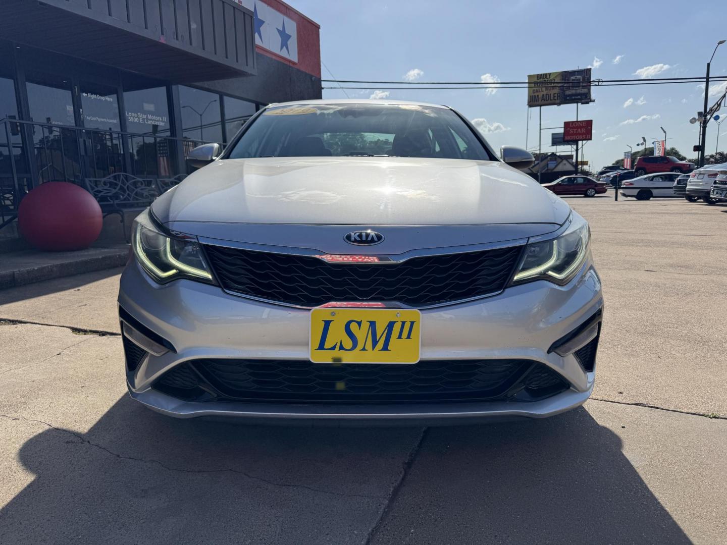 2019 SILVER KIA OPTIMA LX; S (5XXGT4L36KG) , located at 5900 E. Lancaster Ave., Fort Worth, TX, 76112, (817) 457-5456, 0.000000, 0.000000 - Photo#1