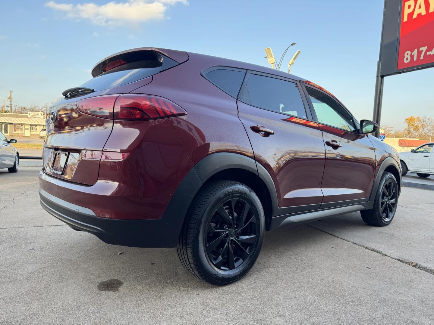 2019 RED HYUNDAI TUCSON SE (KM8J23A49KU) , located at 5900 E. Lancaster Ave., Fort Worth, TX, 76112, (817) 457-5456, 0.000000, 0.000000 - Photo#3