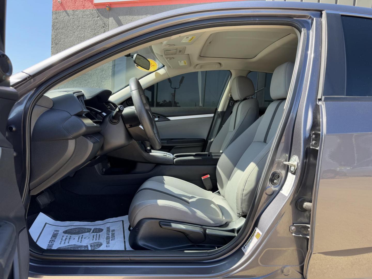 2016 GRAY HONDA CIVIC EX (19XFC2F7XGE) , located at 5900 E. Lancaster Ave., Fort Worth, TX, 76112, (817) 457-5456, 0.000000, 0.000000 - Photo#8