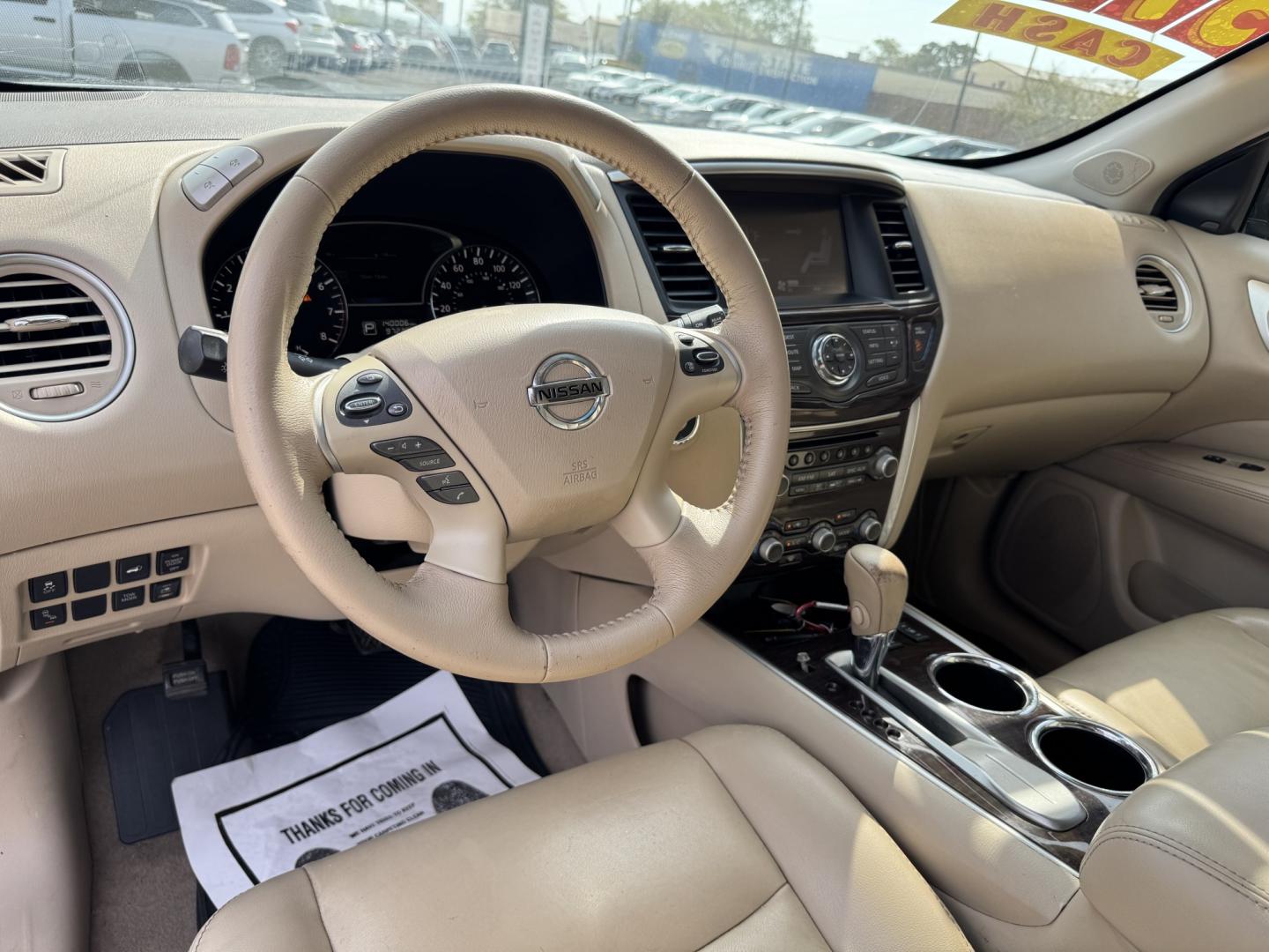2015 WHITE NISSAN PATHFINDER S; SL; PL (5N1AR2MN6FC) , located at 5900 E. Lancaster Ave., Fort Worth, TX, 76112, (817) 457-5456, 0.000000, 0.000000- Photo#10