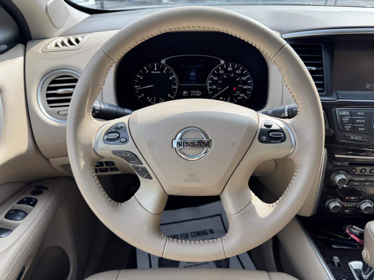 2015 WHITE NISSAN PATHFINDER S; SL; PL (5N1AR2MN6FC) , located at 5900 E. Lancaster Ave., Fort Worth, TX, 76112, (817) 457-5456, 0.000000, 0.000000- Photo#20