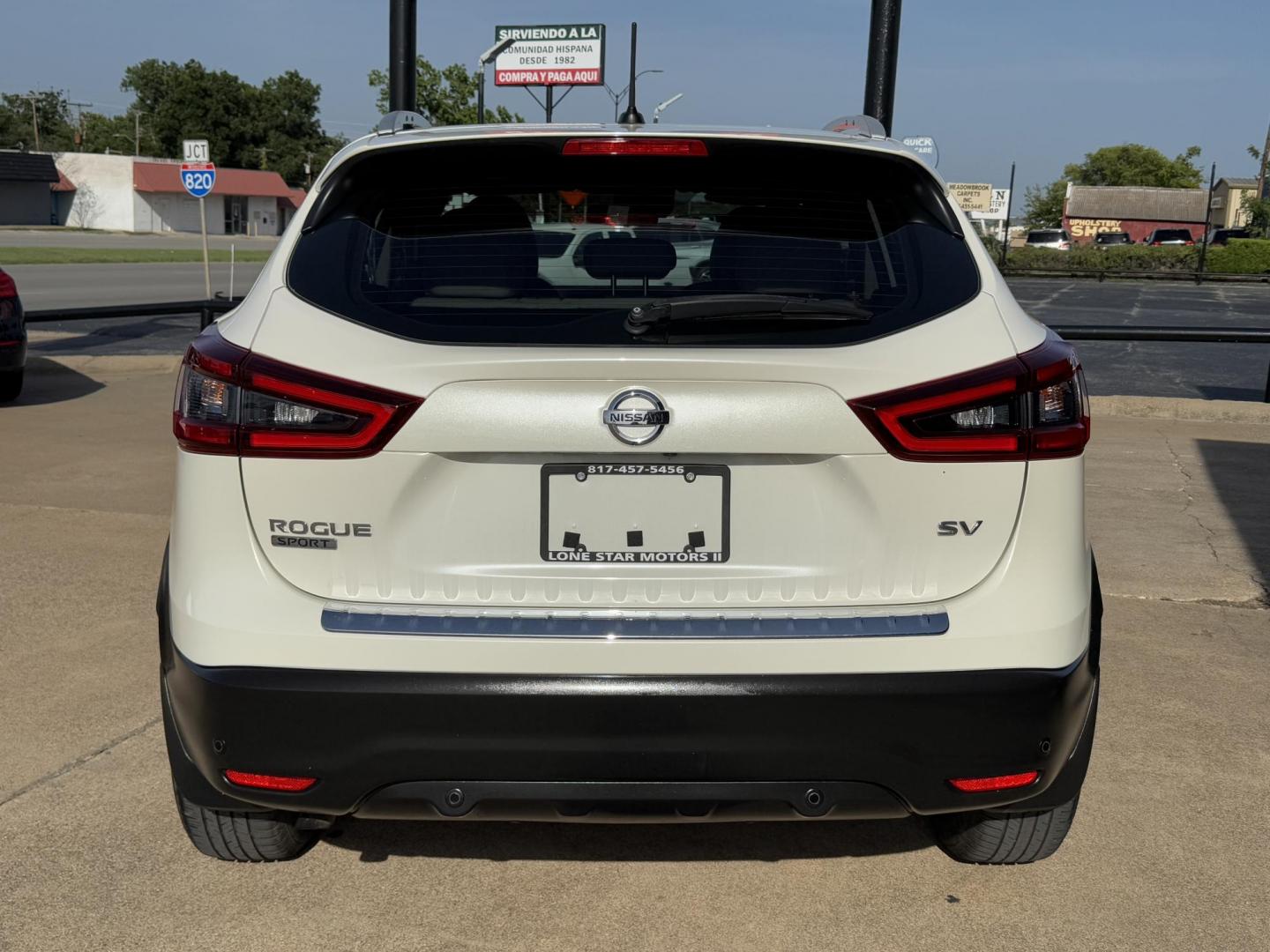 2020 WHITE NISSAN ROGUE SPORT S; SL; S (JN1BJ1CV9LW) , located at 5900 E. Lancaster Ave., Fort Worth, TX, 76112, (817) 457-5456, 0.000000, 0.000000 - Photo#4