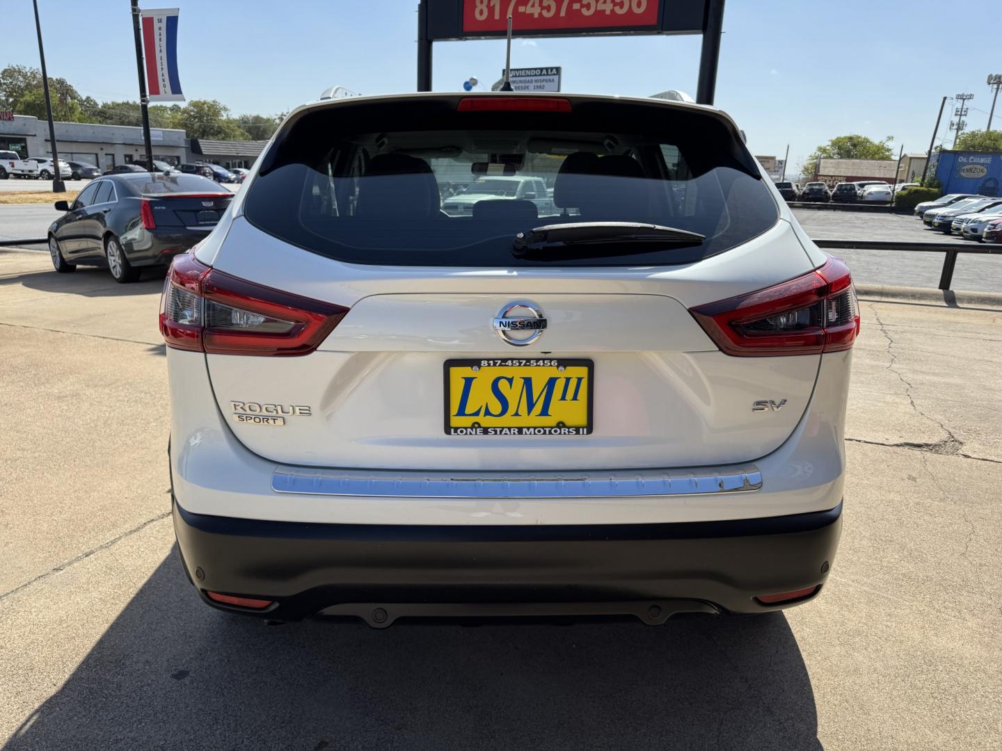 2020 WHITE NISSAN ROGUE SPORT S; SL; S (JN1BJ1CV9LW) , located at 5900 E. Lancaster Ave., Fort Worth, TX, 76112, (817) 457-5456, 0.000000, 0.000000- Photo#4