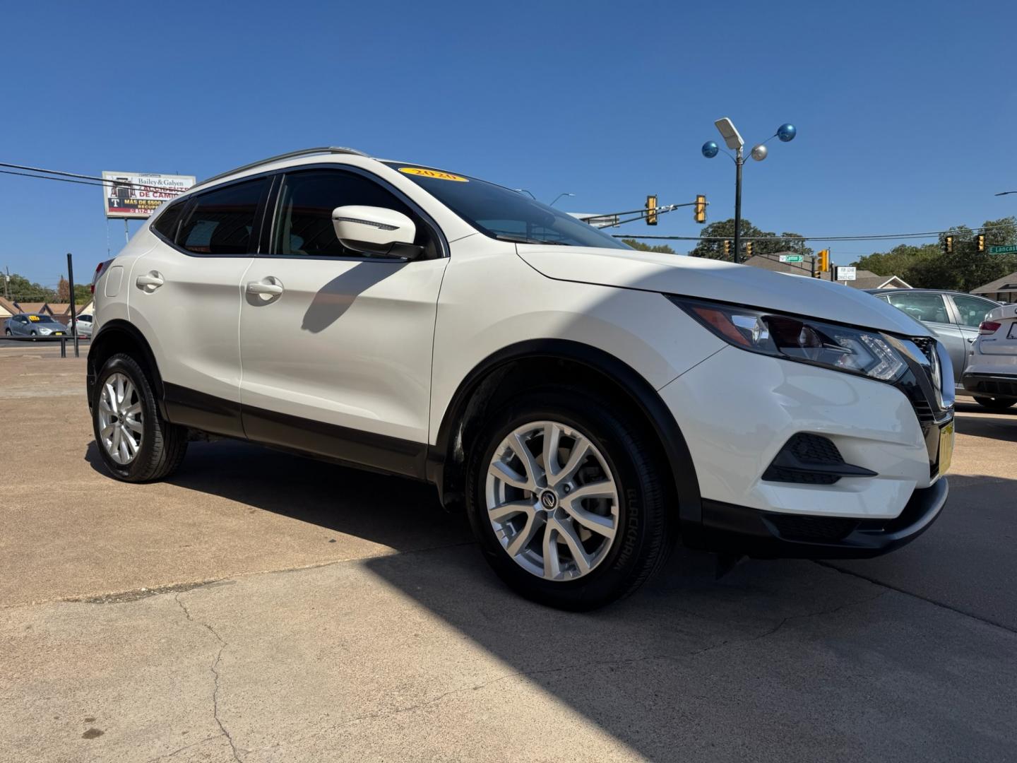 2020 WHITE NISSAN ROGUE SPORT S; SL; S (JN1BJ1CV9LW) , located at 5900 E. Lancaster Ave., Fort Worth, TX, 76112, (817) 457-5456, 0.000000, 0.000000- Photo#2