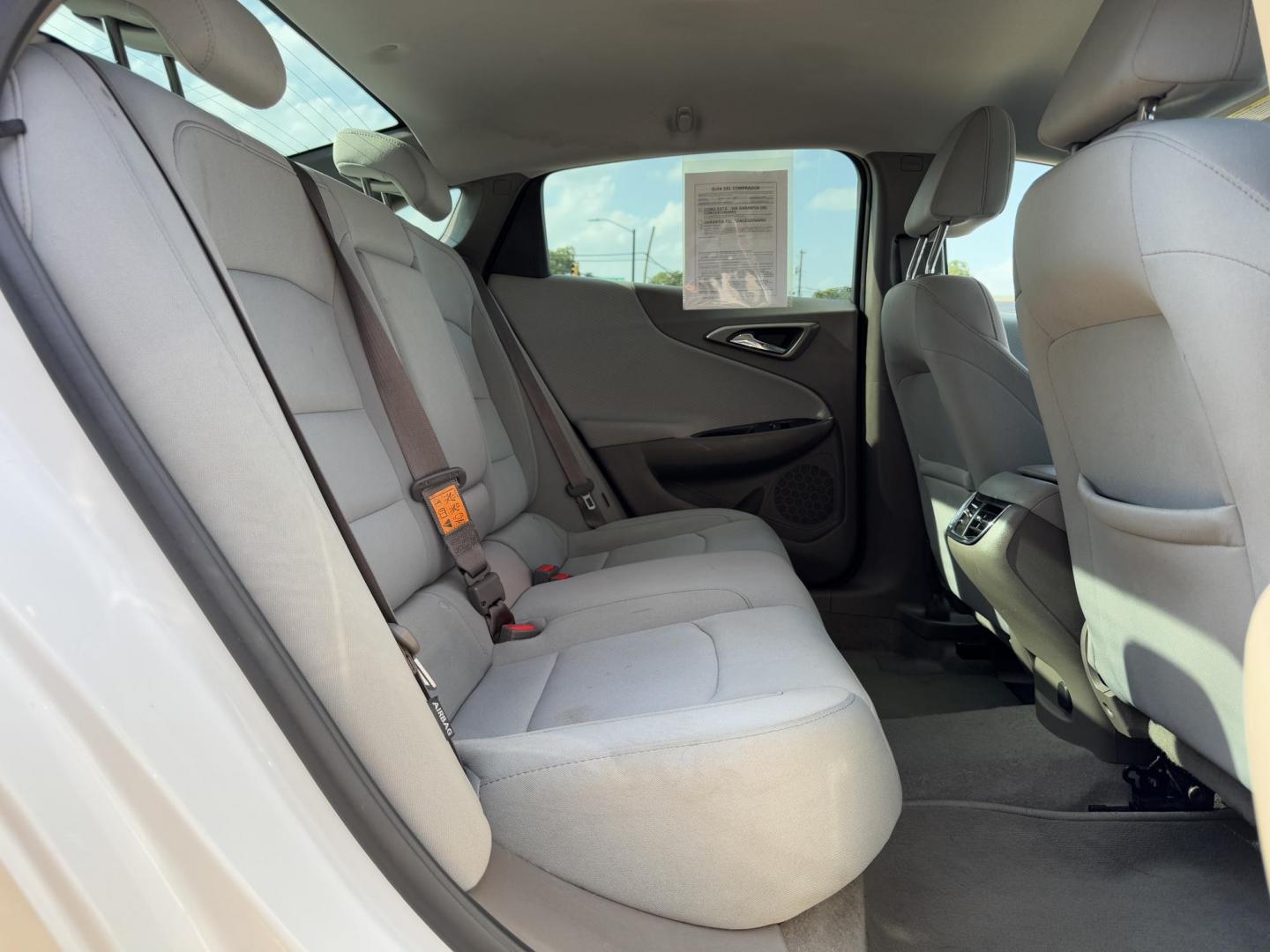2018 WHITE CHEVROLET MALIBU LT (2FL) (1G1ZD5ST3JF) , located at 5900 E. Lancaster Ave., Fort Worth, TX, 76112, (817) 457-5456, 0.000000, 0.000000 - Photo#13