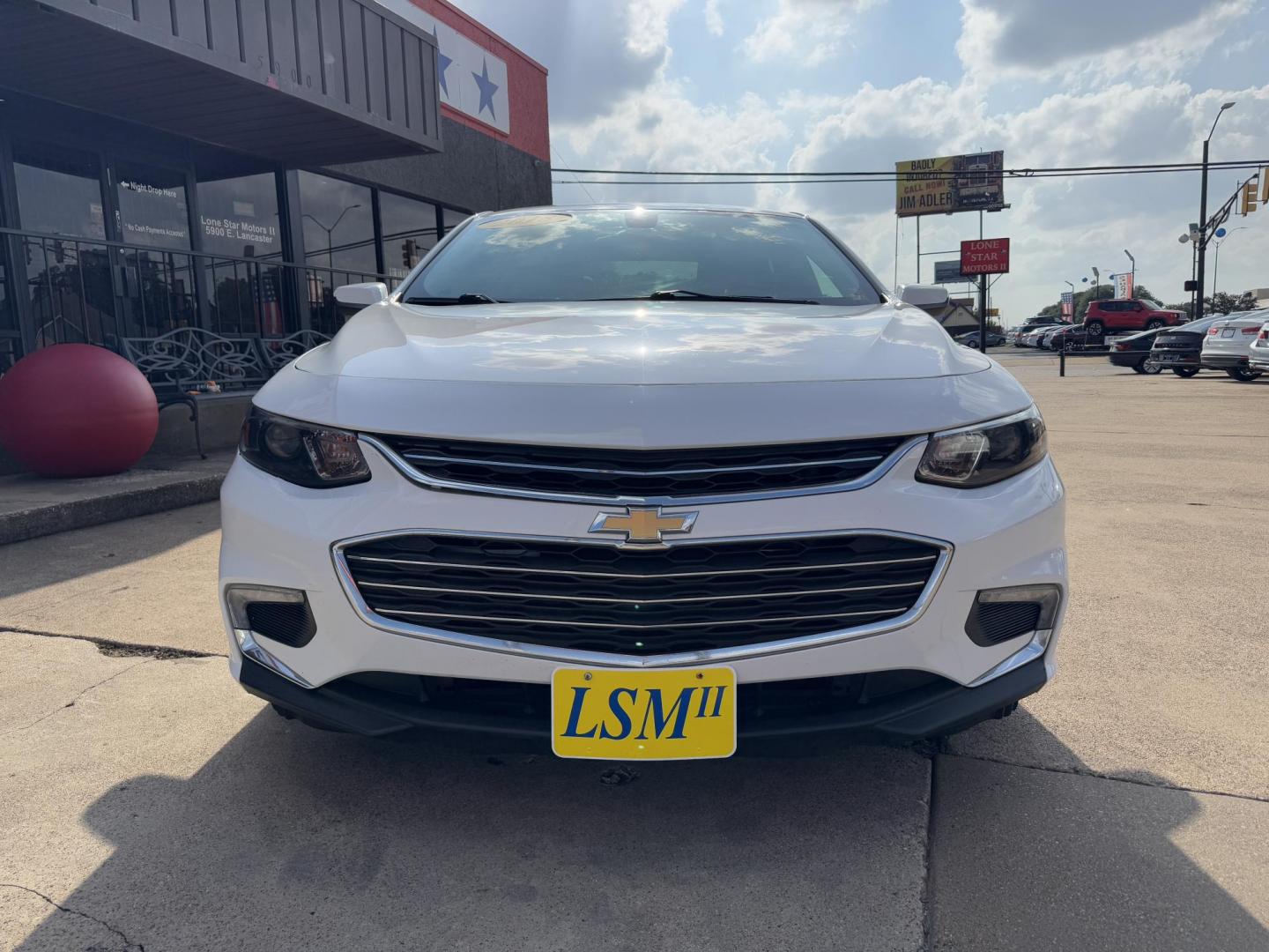 2018 WHITE CHEVROLET MALIBU LT (2FL) (1G1ZD5ST3JF) , located at 5900 E. Lancaster Ave., Fort Worth, TX, 76112, (817) 457-5456, 0.000000, 0.000000 - Photo#1