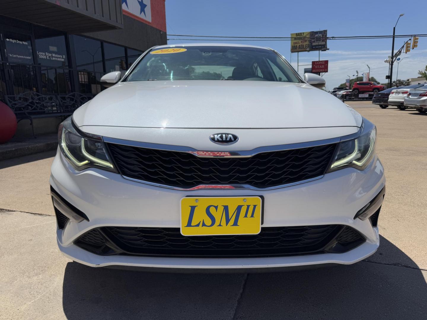 2020 WHITE KIA OPTIMA LX; S; SE (5XXGT4L33LG) , located at 5900 E. Lancaster Ave., Fort Worth, TX, 76112, (817) 457-5456, 0.000000, 0.000000 - Photo#1