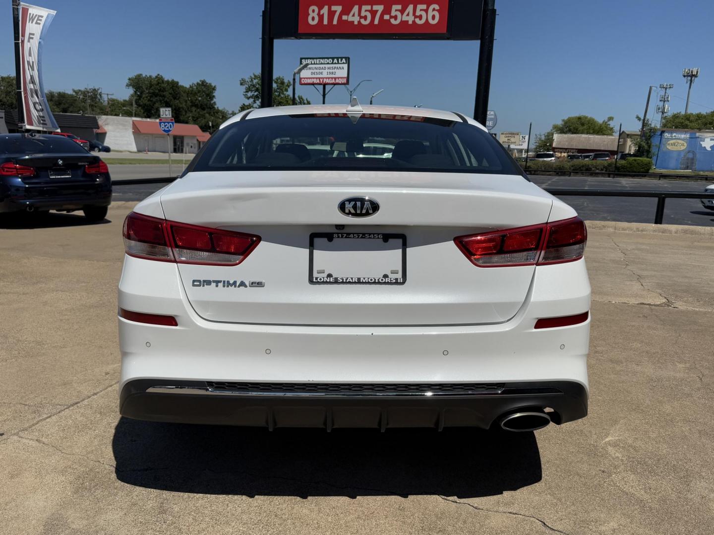 2020 WHITE KIA OPTIMA LX; S; SE (5XXGT4L33LG) , located at 5900 E. Lancaster Ave., Fort Worth, TX, 76112, (817) 457-5456, 0.000000, 0.000000 - Photo#4