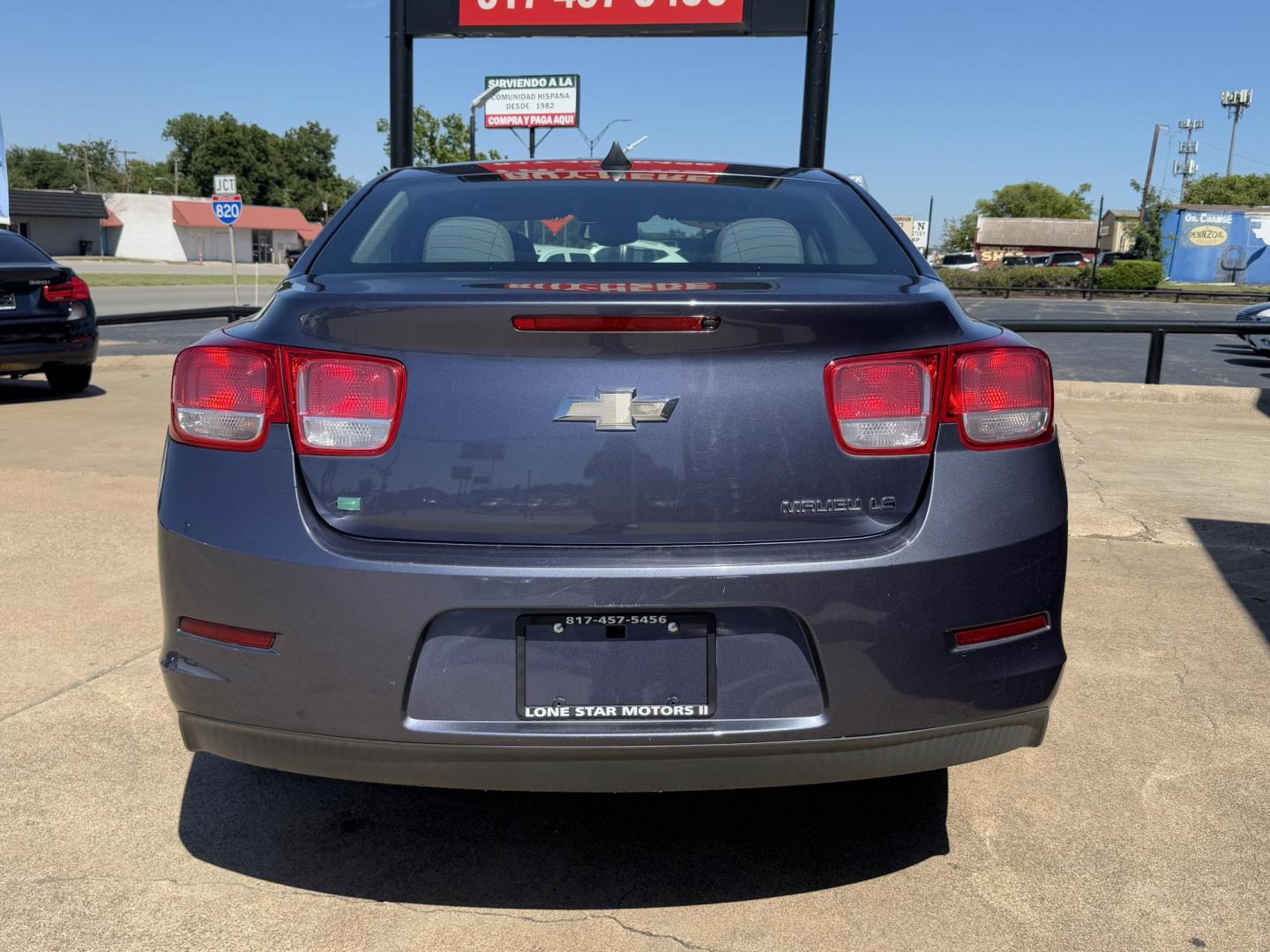 2014 BLUE CHEVROLET MALIBU LS FLEET (1G11A5SL7EF) , located at 5900 E. Lancaster Ave., Fort Worth, TX, 76112, (817) 457-5456, 0.000000, 0.000000 - Photo#4