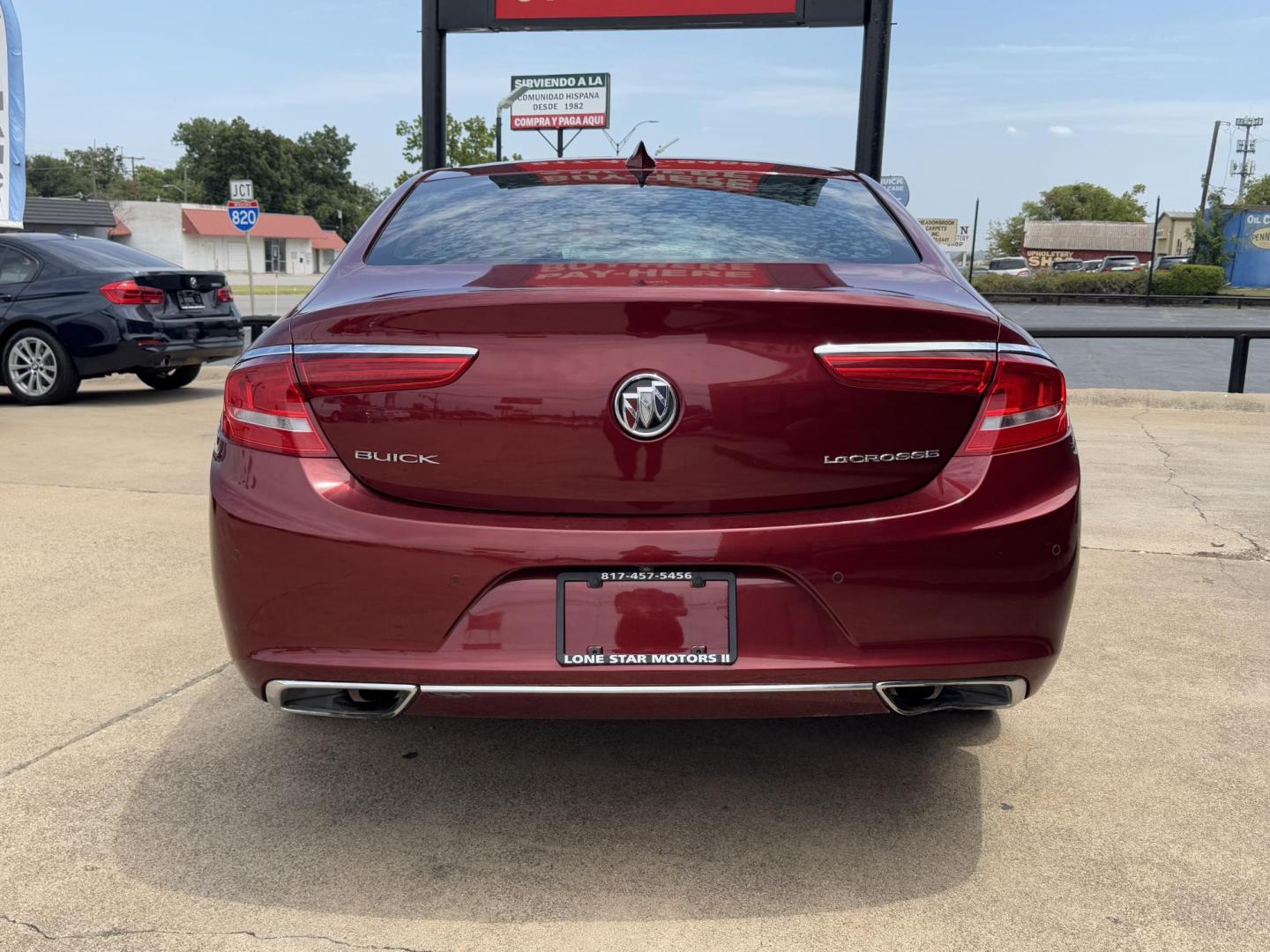 2017 RED BUICK LACROSSE ESSENCE (1G4ZP5SSXHU) , located at 5900 E. Lancaster Ave., Fort Worth, TX, 76112, (817) 457-5456, 0.000000, 0.000000 - Photo#4