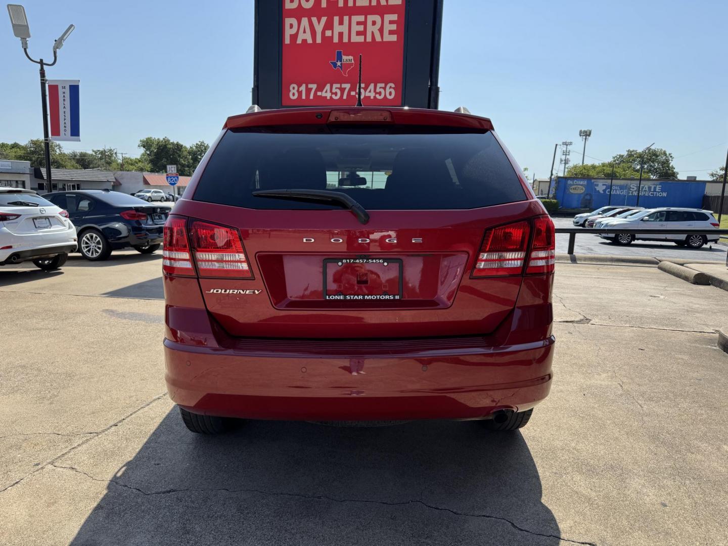 2020 RED DODGE JOURNEY SE (3C4PDCAB2LT) , located at 5900 E. Lancaster Ave., Fort Worth, TX, 76112, (817) 457-5456, 0.000000, 0.000000 - Photo#4