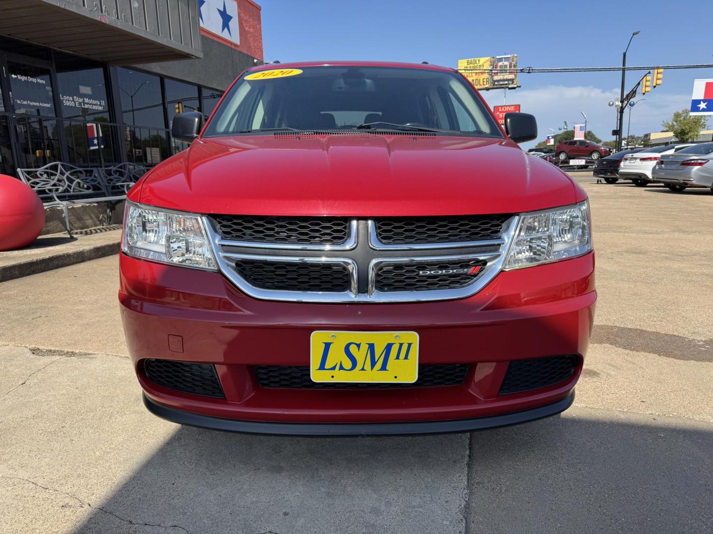 2020 RED DODGE JOURNEY SE (3C4PDCAB2LT) , located at 5900 E. Lancaster Ave., Fort Worth, TX, 76112, (817) 457-5456, 0.000000, 0.000000 - Photo#1