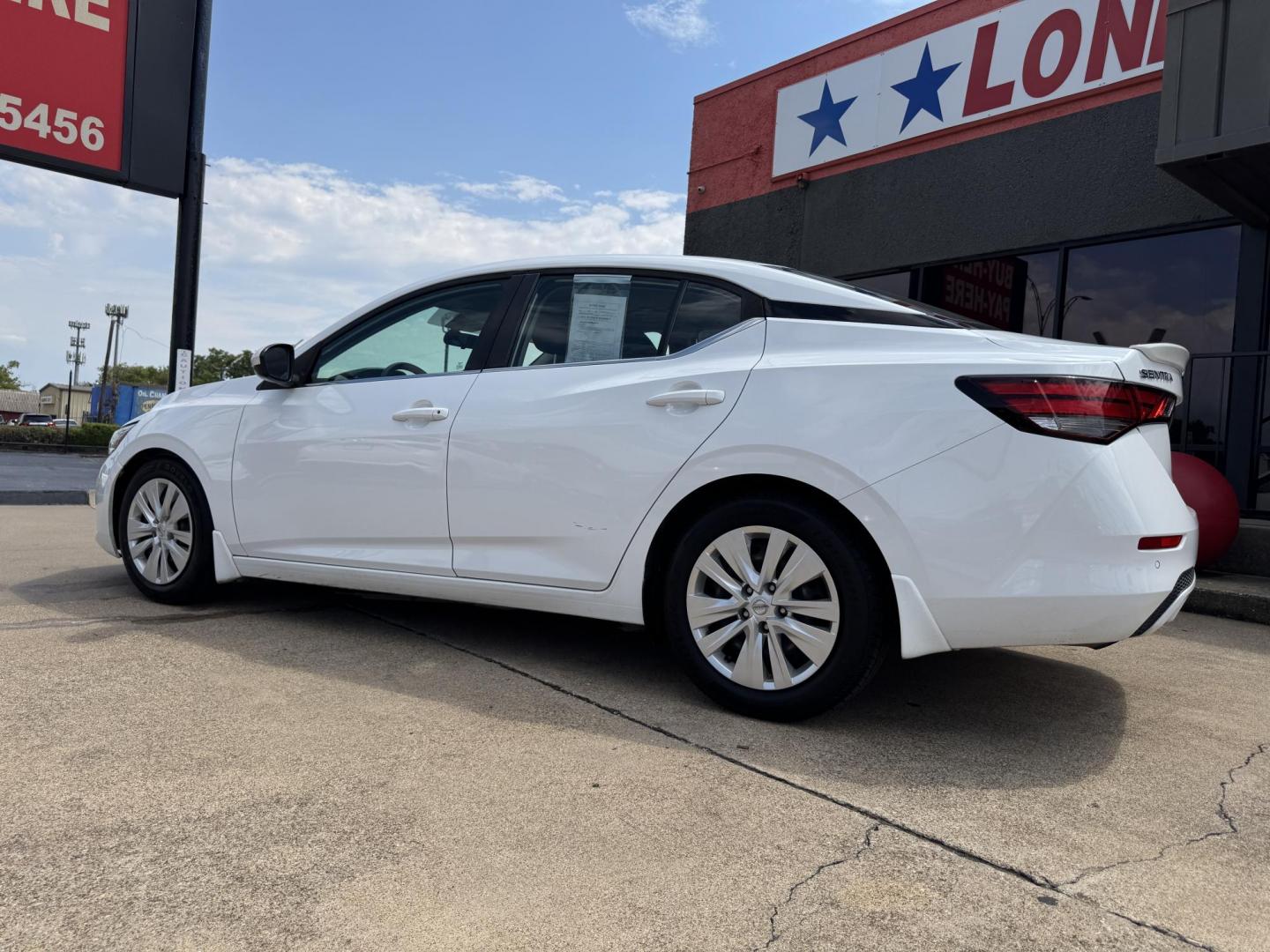 2020 WHITE NISSAN SENTRA S (3N1AB8BV5LY) , located at 5900 E. Lancaster Ave., Fort Worth, TX, 76112, (817) 457-5456, 0.000000, 0.000000 - Photo#6