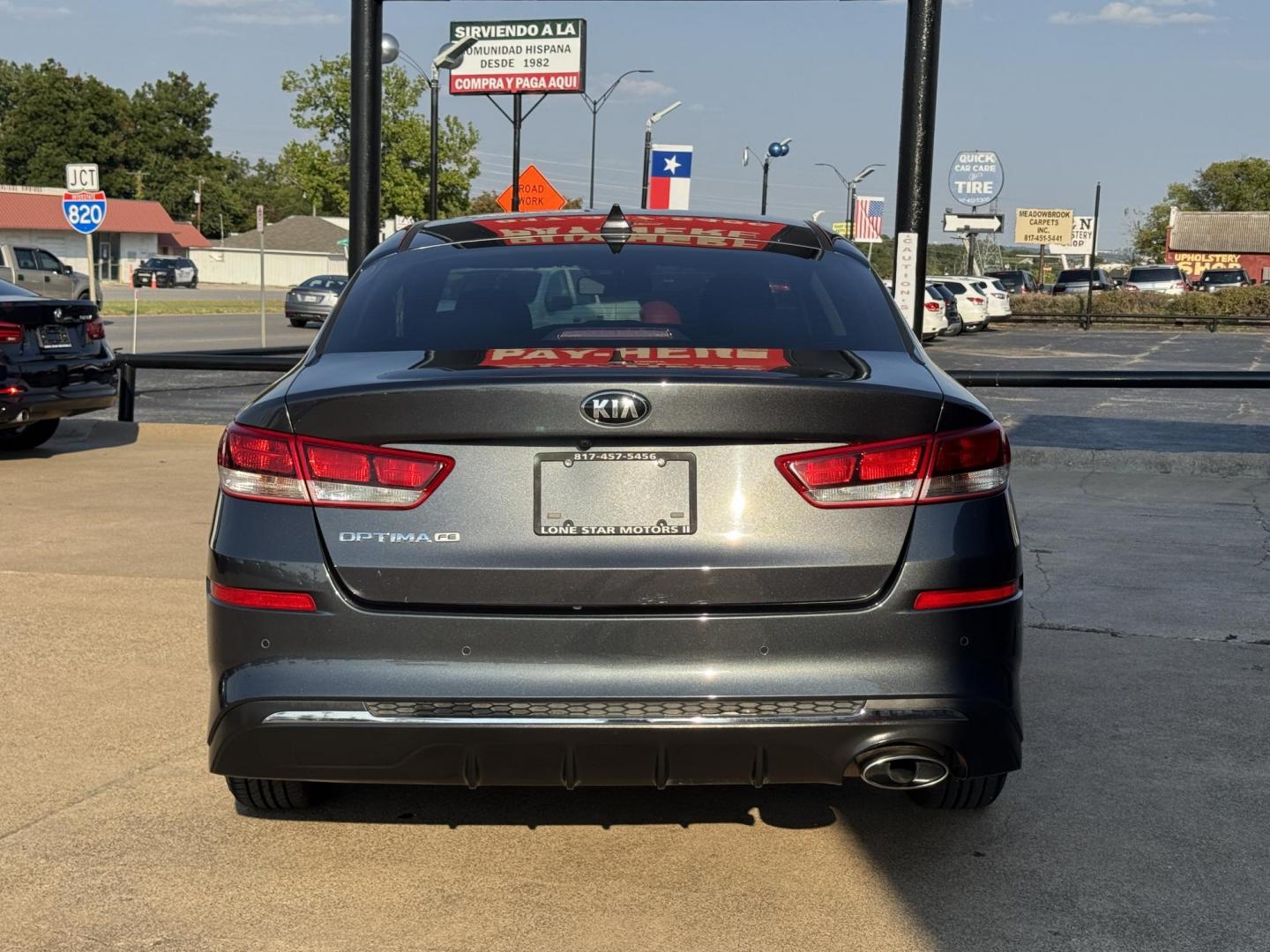 2020 GRAY KIA OPTIMA LX; S; SE (5XXGT4L3XLG) , located at 5900 E. Lancaster Ave., Fort Worth, TX, 76112, (817) 457-5456, 0.000000, 0.000000 - Photo#4
