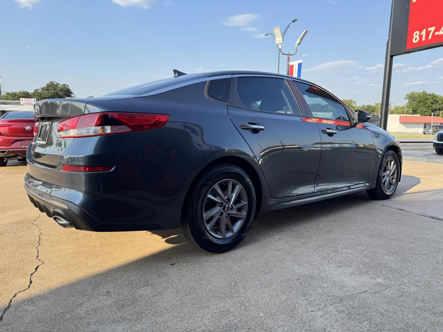 2020 GRAY KIA OPTIMA LX; S; SE (5XXGT4L3XLG) , located at 5900 E. Lancaster Ave., Fort Worth, TX, 76112, (817) 457-5456, 0.000000, 0.000000 - Photo#3
