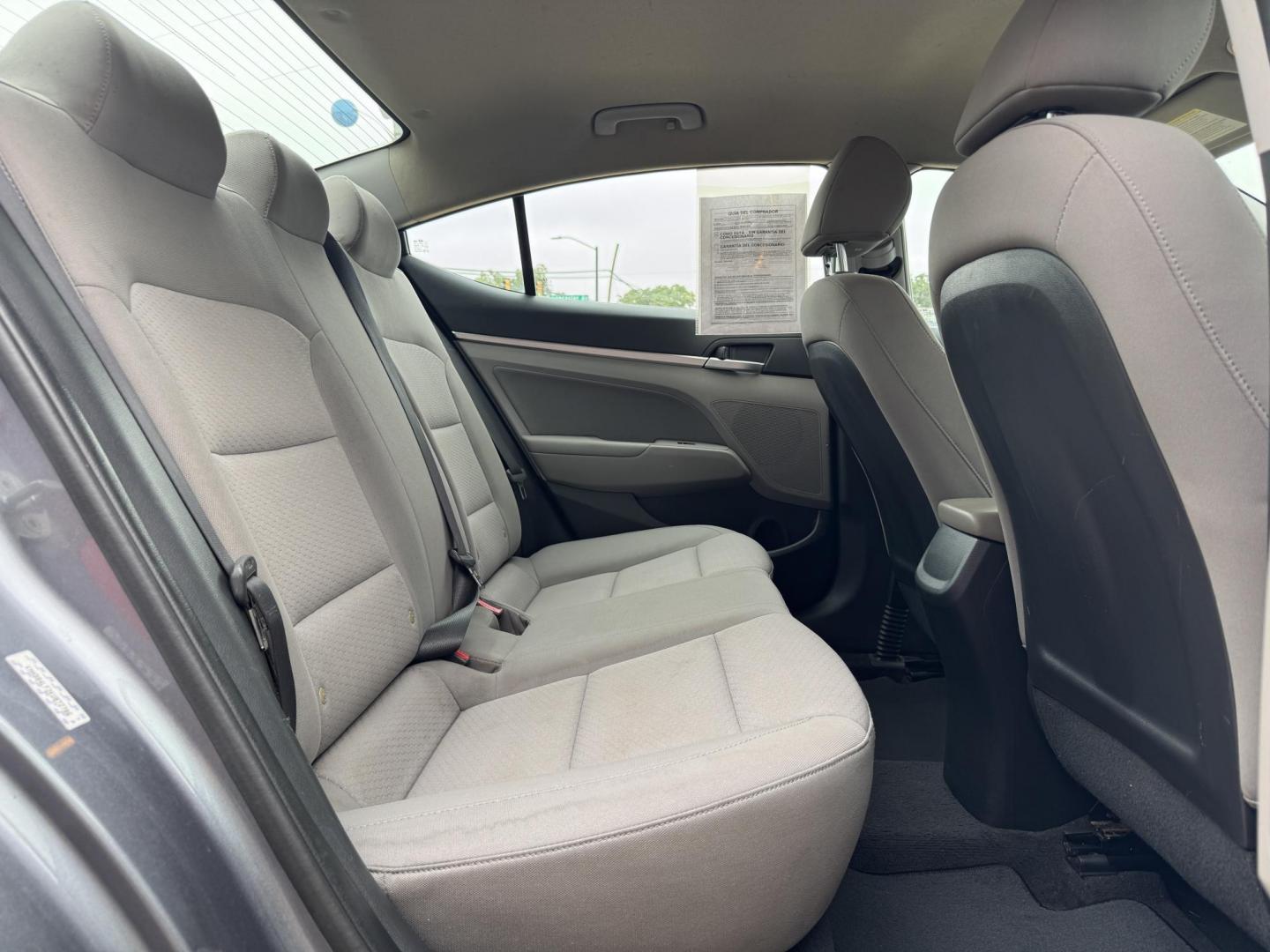 2019 GRAY HYUNDAI ELANTRA LIMITED; SEL (KMHD84LF2KU) , located at 5900 E. Lancaster Ave., Fort Worth, TX, 76112, (817) 457-5456, 0.000000, 0.000000 - Photo#14