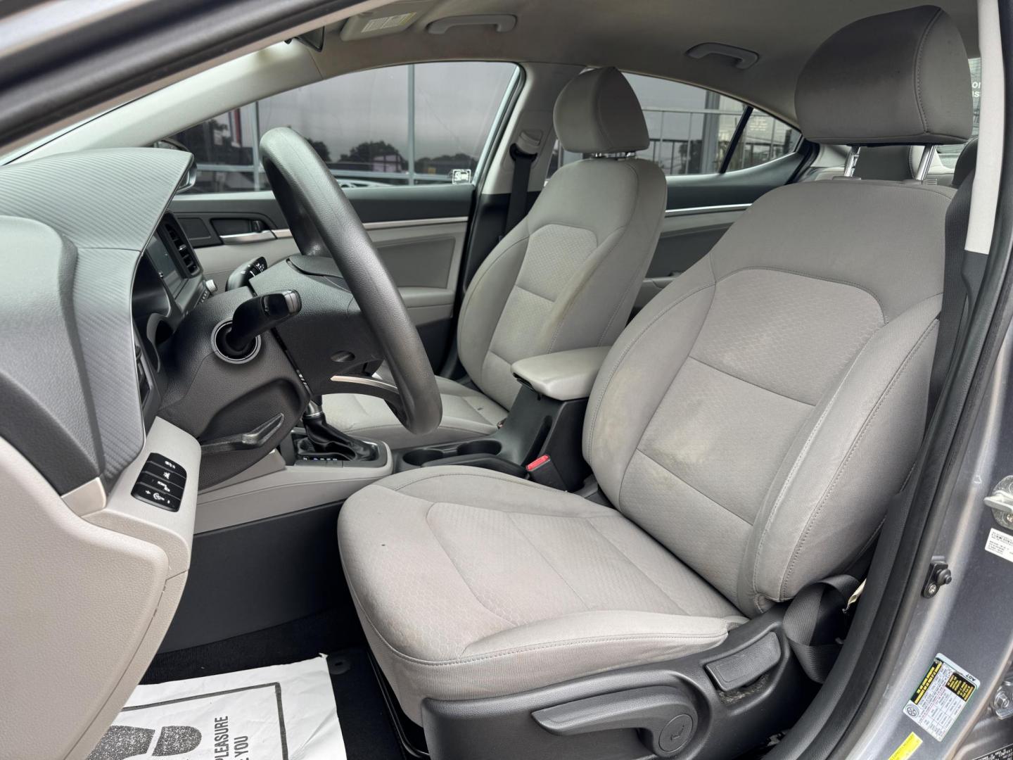 2019 GRAY HYUNDAI ELANTRA LIMITED; SEL (KMHD84LF2KU) , located at 5900 E. Lancaster Ave., Fort Worth, TX, 76112, (817) 457-5456, 0.000000, 0.000000 - Photo#10